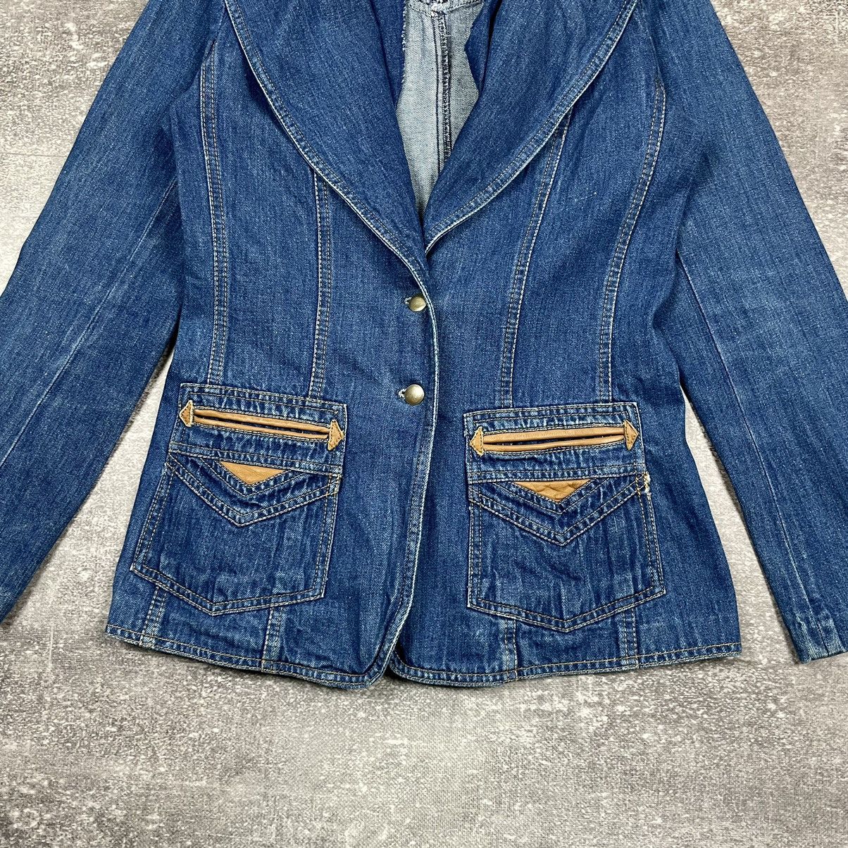 H&M Vintage 90’s H&M Denim Cotton Jacket Size M / US 6-8 / IT 42-44 - 3 Thumbnail