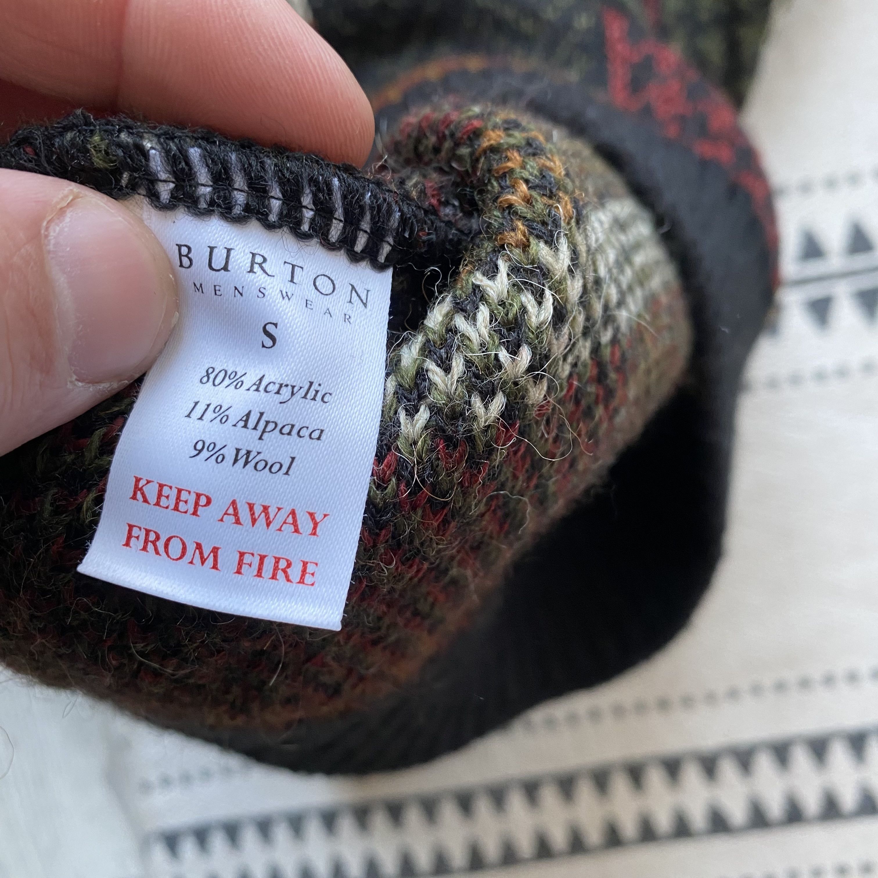 Vintage 🐑 Vintage 90s Alpaca Wool Multi knit sweater coggi vibe Size US S / EU 44-46 / 1 - 7 Thumbnail