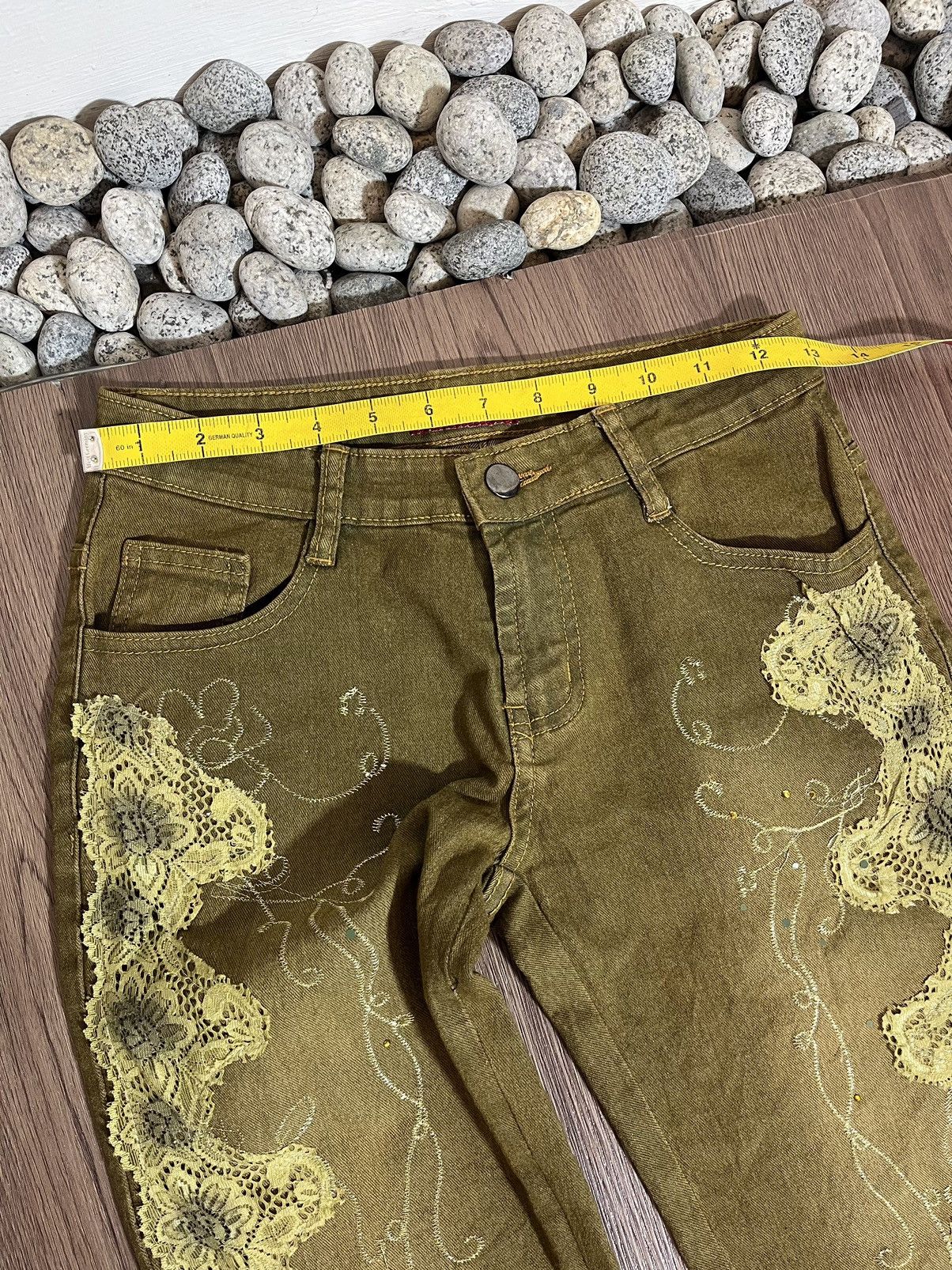 Cowboy Equipment 00’s World bazaar brocade pattern with leather strap Size 26" / US 2 / IT 38 - 16 Thumbnail