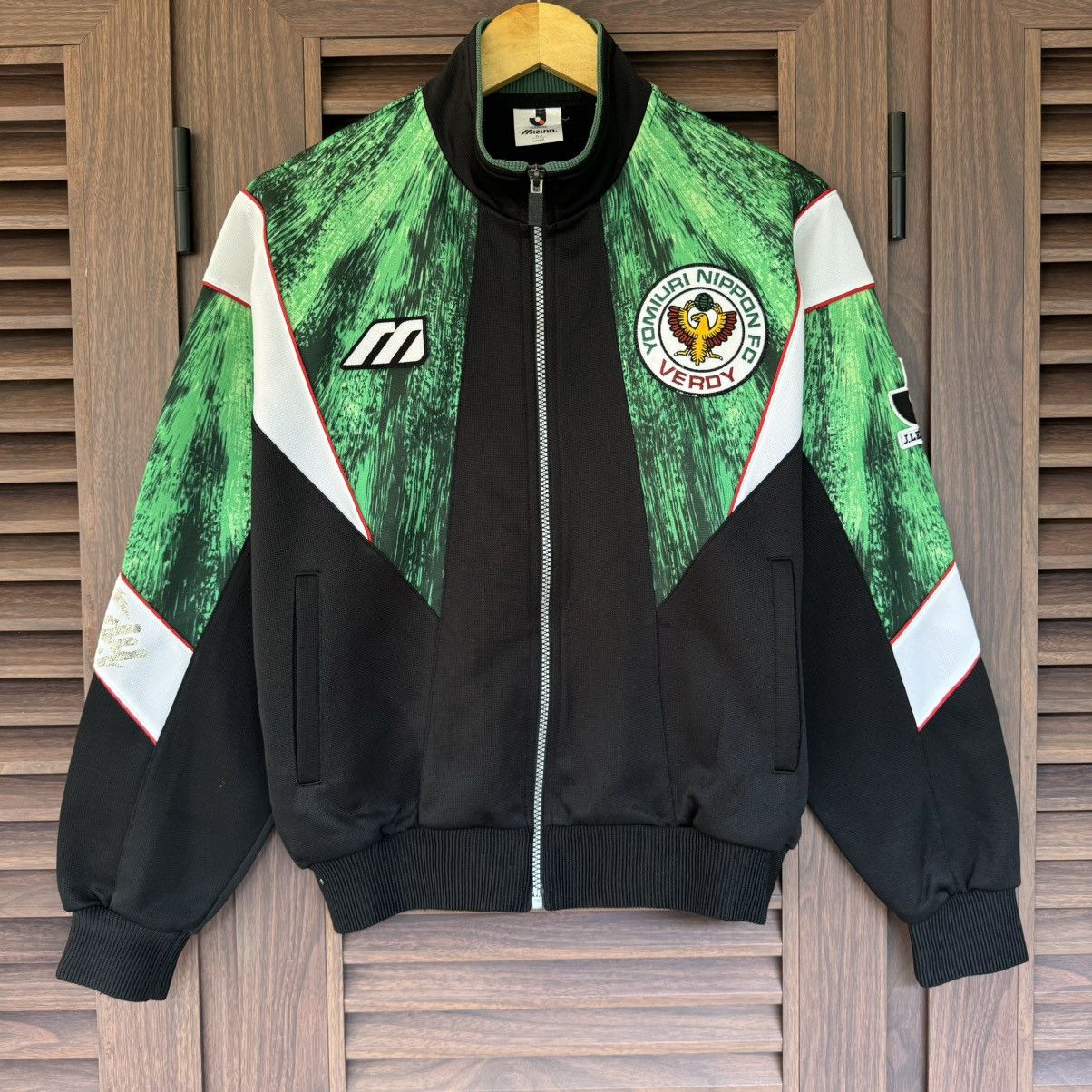 YOMIURI NIPPON FC VERDY ジャケット サイズO Mizuno Vintage Yomiuri Nippon FC Verdy 1993-1995 (Tokyo Verdy