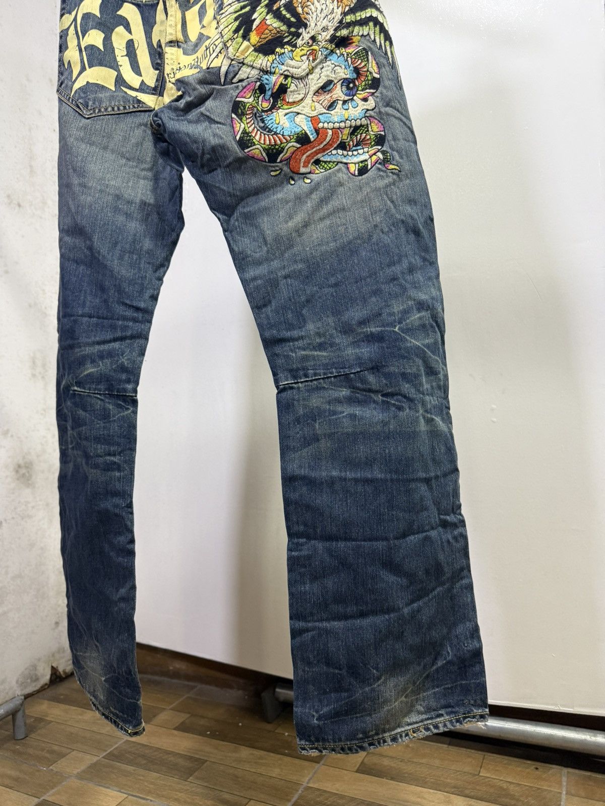 Ed Hardy Ed Hardy Skull Eagle Jeans Size US 32 / EU 48 - 3 Thumbnail