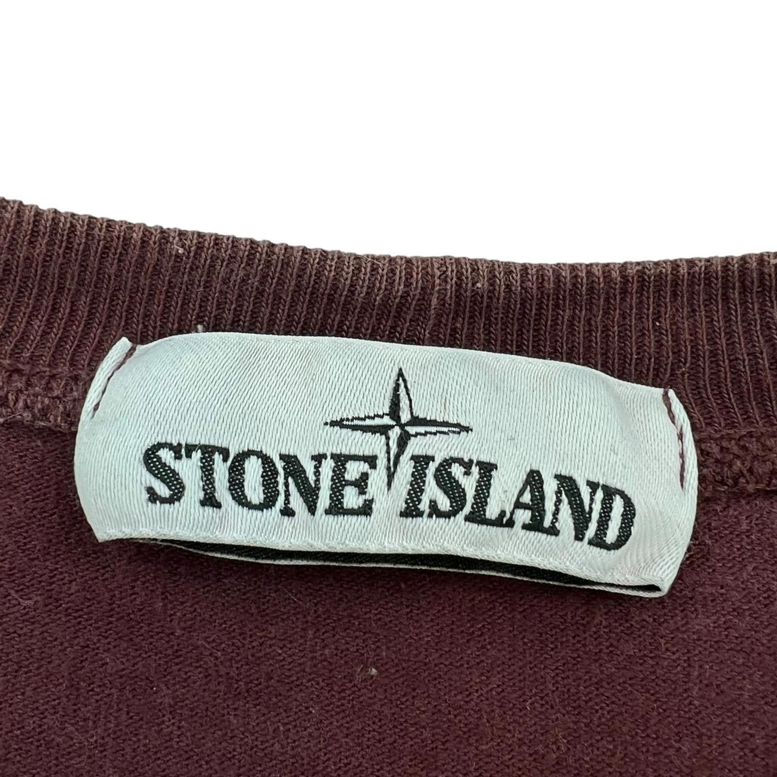 Stone Island Stone Island Burgundy Sweatshirt Size US S / EU 44-46 / 1 - 3 Thumbnail