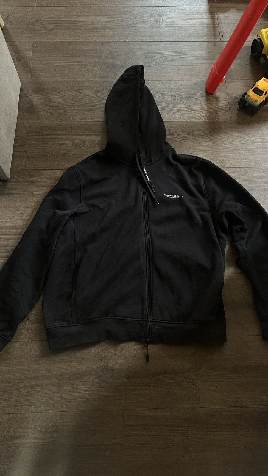 Armani × Armani Exchange Black Armani Exchange Hoodie Size US XL / EU 56 / 4 - 1 Thumbnail