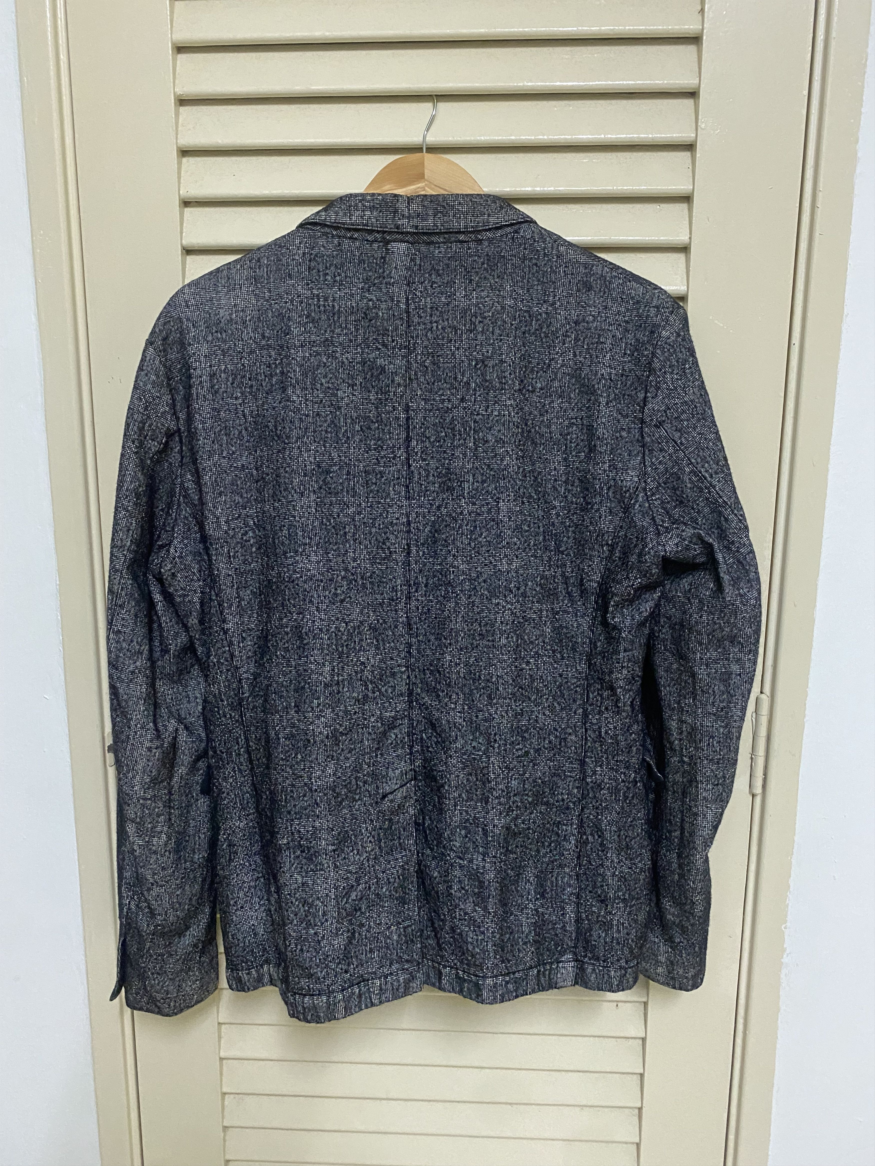 Neil Barrett BlackBarrett Coat Tartan Suit Size 42R - 2 Thumbnail