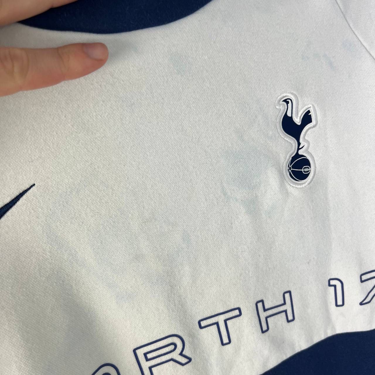 Nike Vintage Nike Tottenham Distressed Soccer Hoodie Size US L / EU 52-54 / 3 - 3 Thumbnail