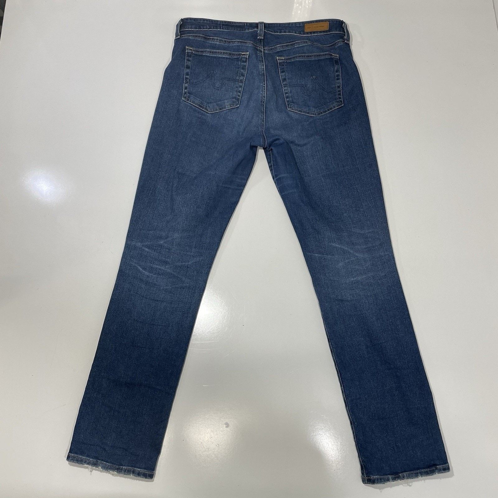 AG Adriano Goldschmied AG Mari Jean Mid-Rise Slim Straight Women’s 30x30 Japanese Size 30" / US 8 / IT 44 - 8 Thumbnail