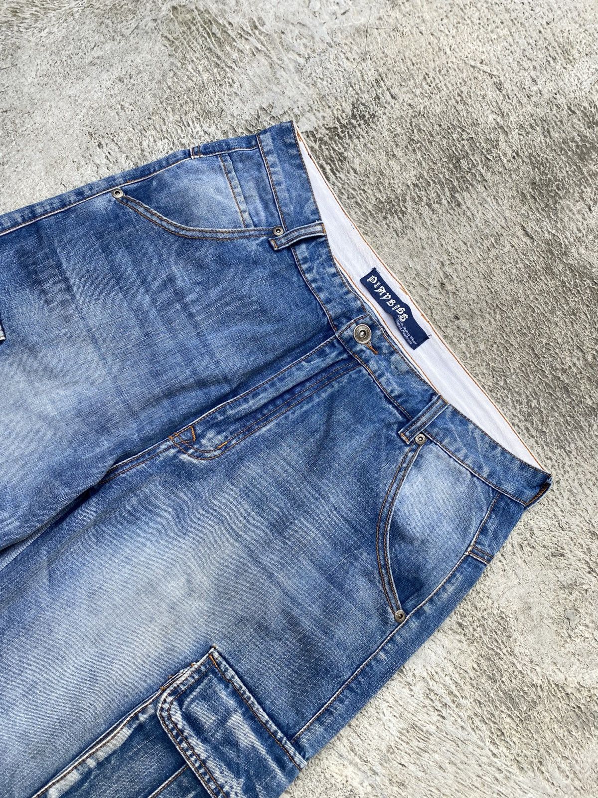 Other Cargo Denim Washed Blue Jorts Play Bigg Size US 36 / EU 52 - 5 Thumbnail