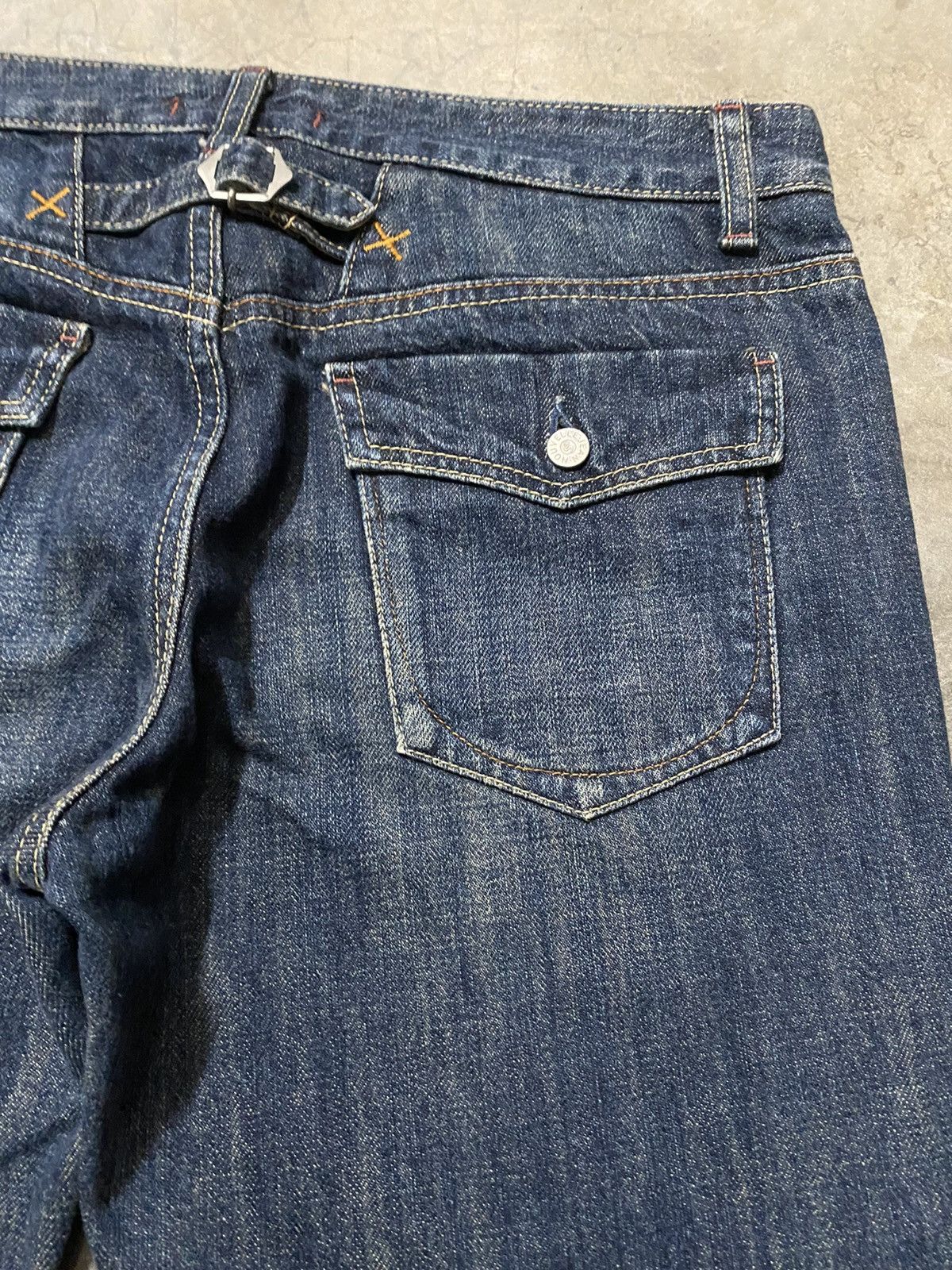 Hysteric Glamour × Japanese Brand Flare Jeans Japanese Rusty Sweet Camel Baggy Jeans Size US 31 - 6 Thumbnail