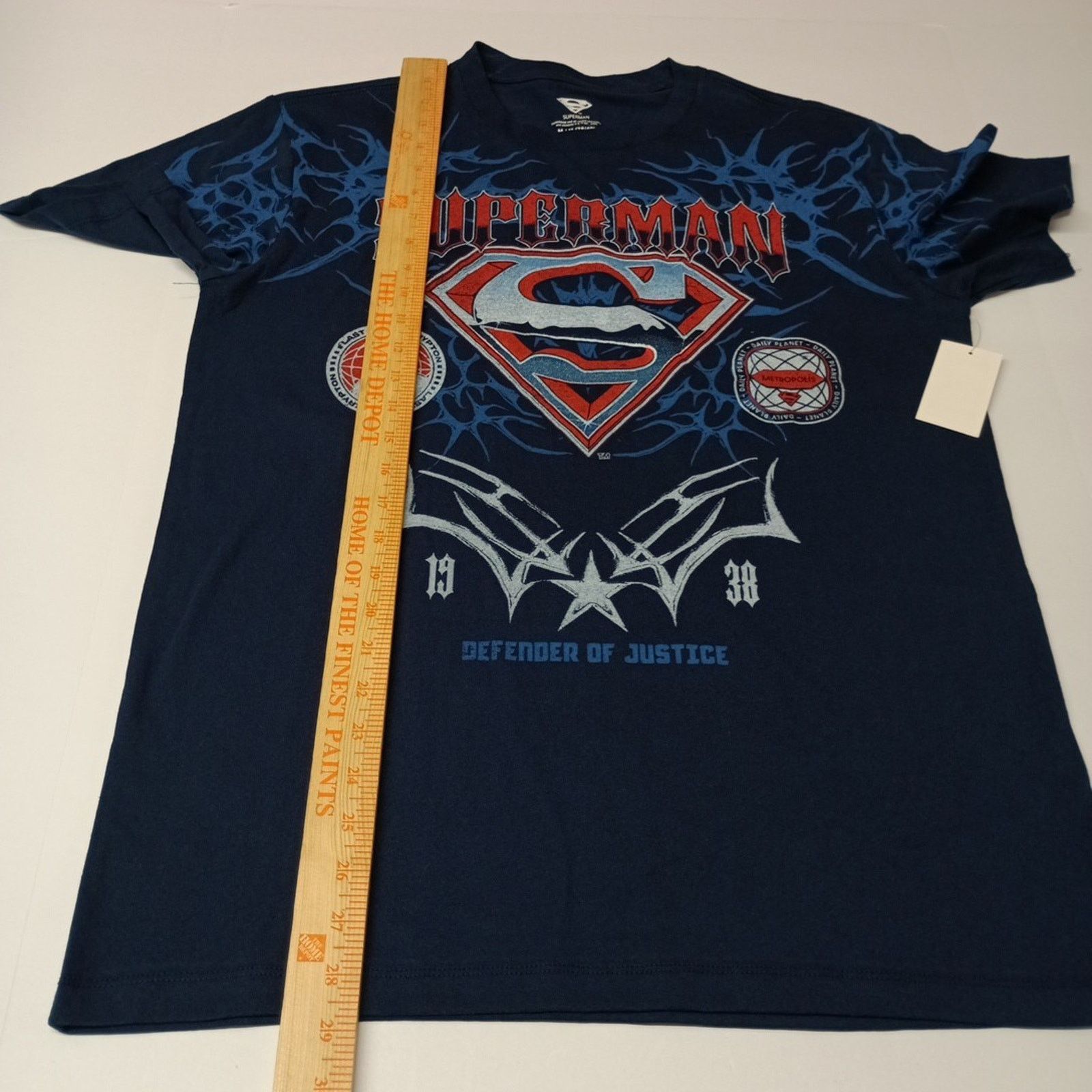 Other Superman Graphic T-Shirt Men’s Size M Medium Blue New NWT Size US M / EU 48-50 / 2 - 5 Thumbnail