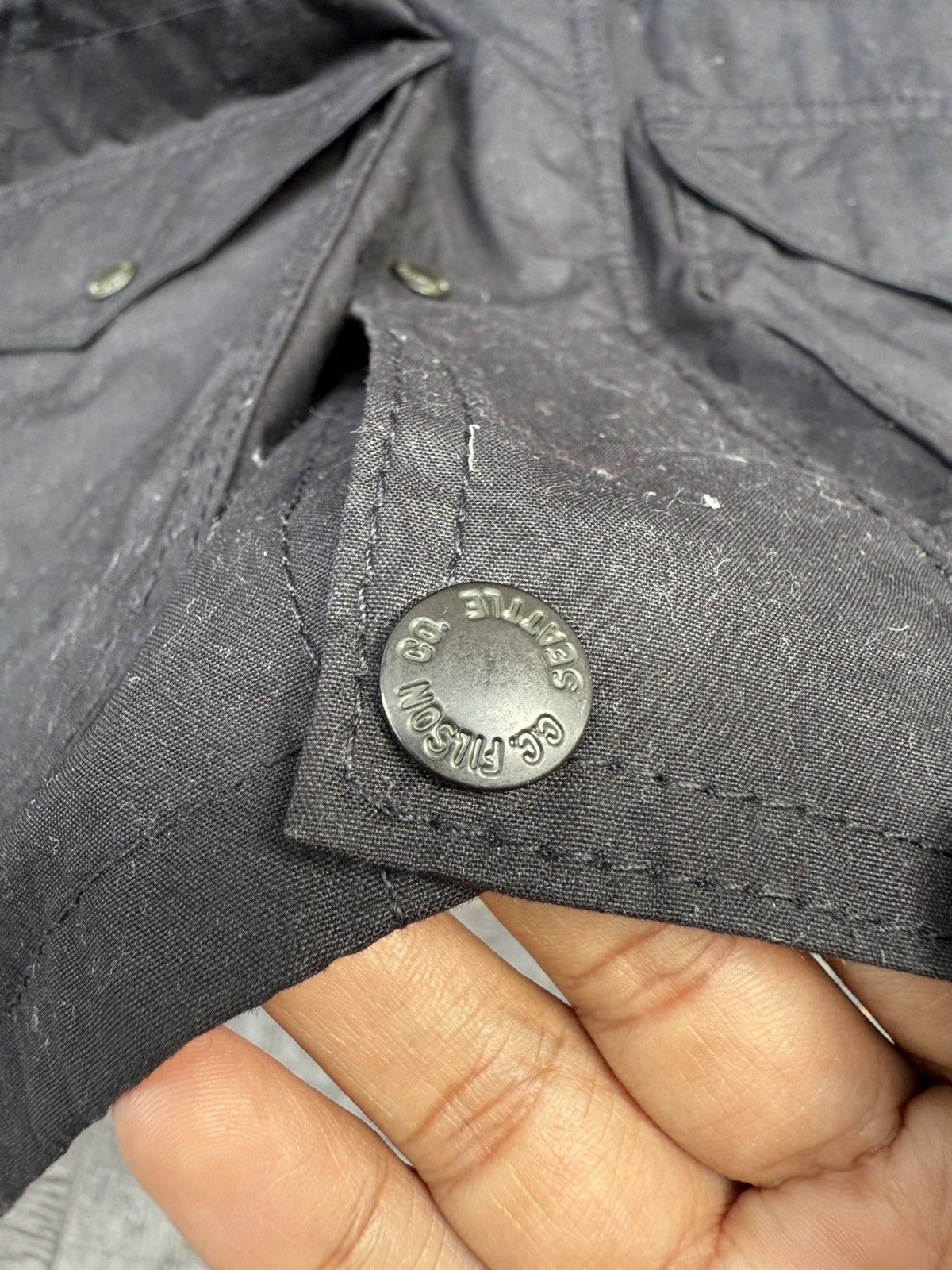 Filson FILSON TinCloth Waxed Field/Hunting Rare Size XXL Jacket Size US XXL / EU 58 / 5 - 6 Thumbnail