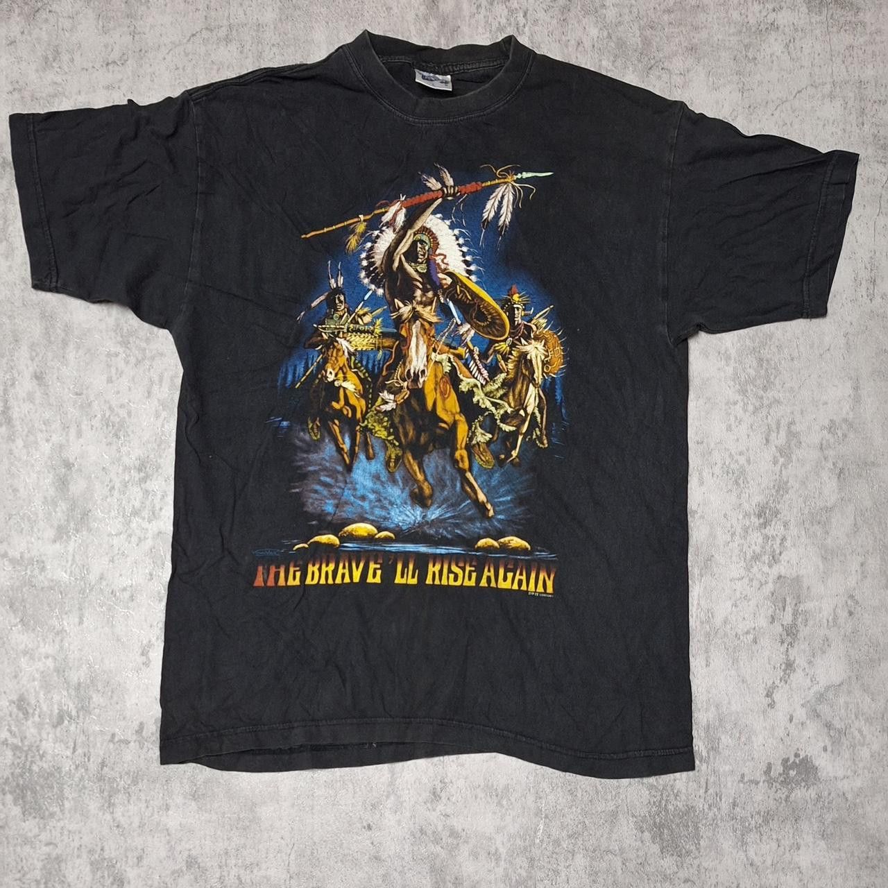 Other Native American Chief tee, black and multi-coloured Size US L / EU 52-54 / 3 - 1 Thumbnail