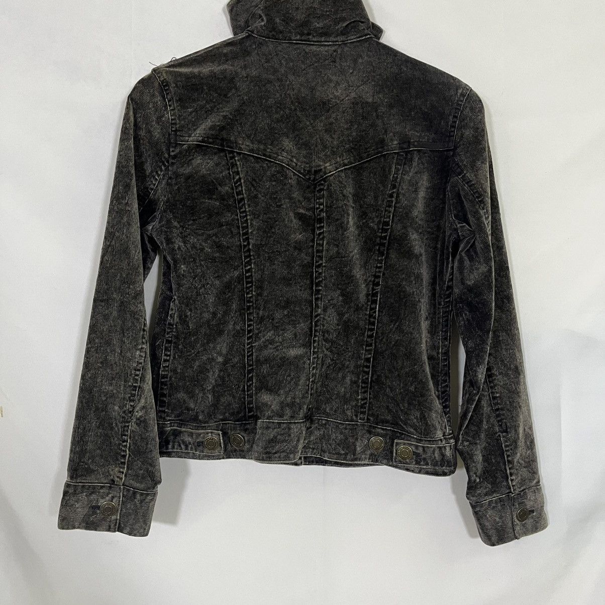 Seditionaries LEEJOANNA CORDUROY MUSHROOM NECK DENIM JACKET Size S / US 4 / IT 40 - 8 Thumbnail