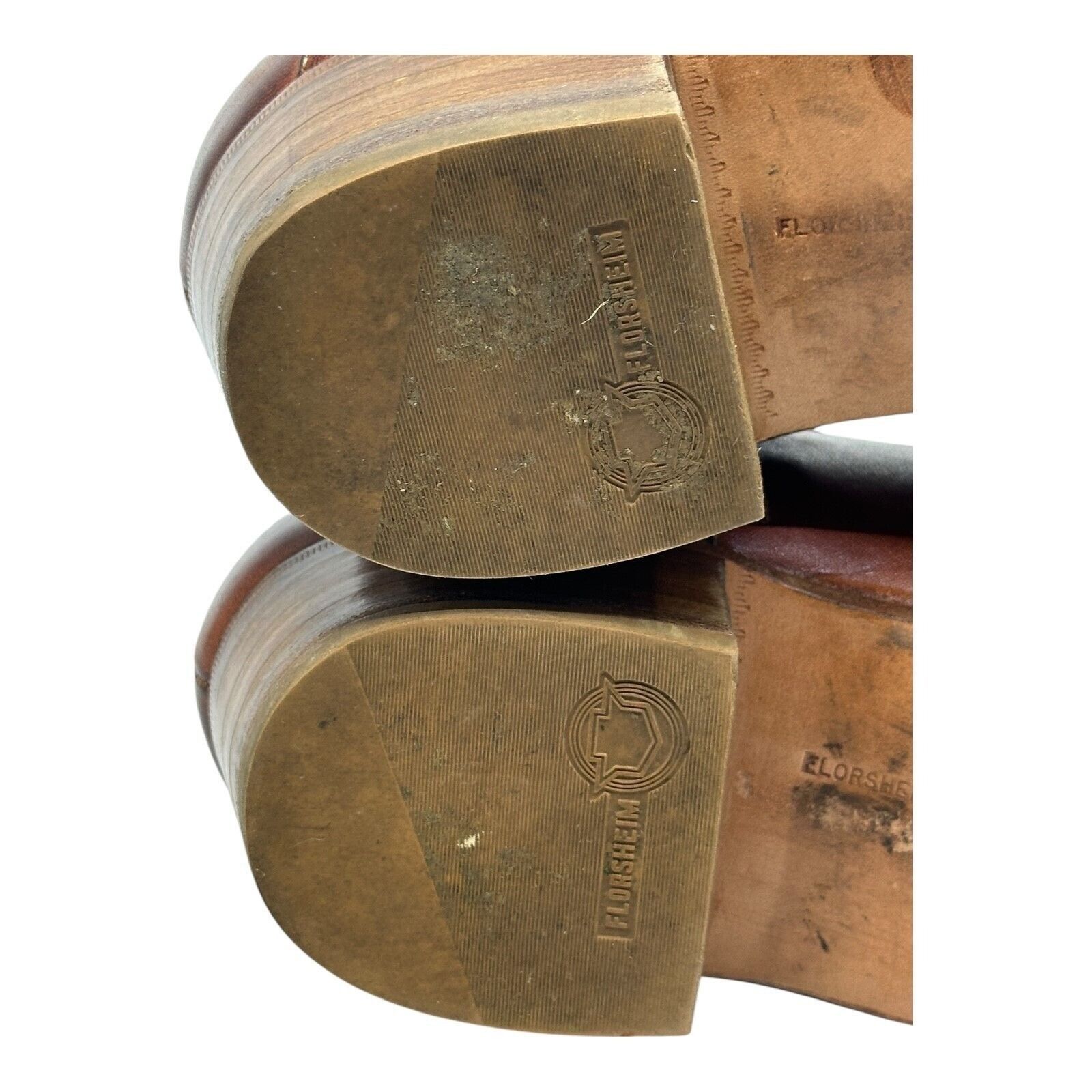 Florsheim Florsheim Womens Sz.10C Brown Leather Ankle Boots VTG. Size US 10 / IT 40 - 10 Thumbnail