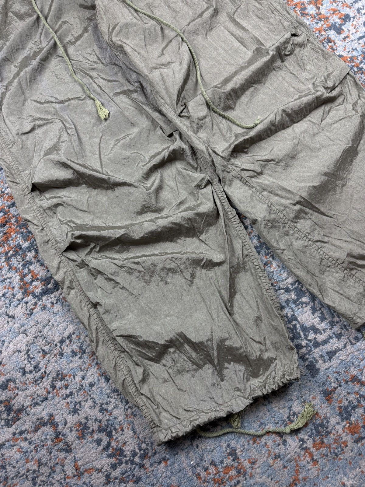 Japanese Brand × Vintage Vintage y2k military style parachute ultra baggy pants Size US 28 / EU 44 - 5 Thumbnail
