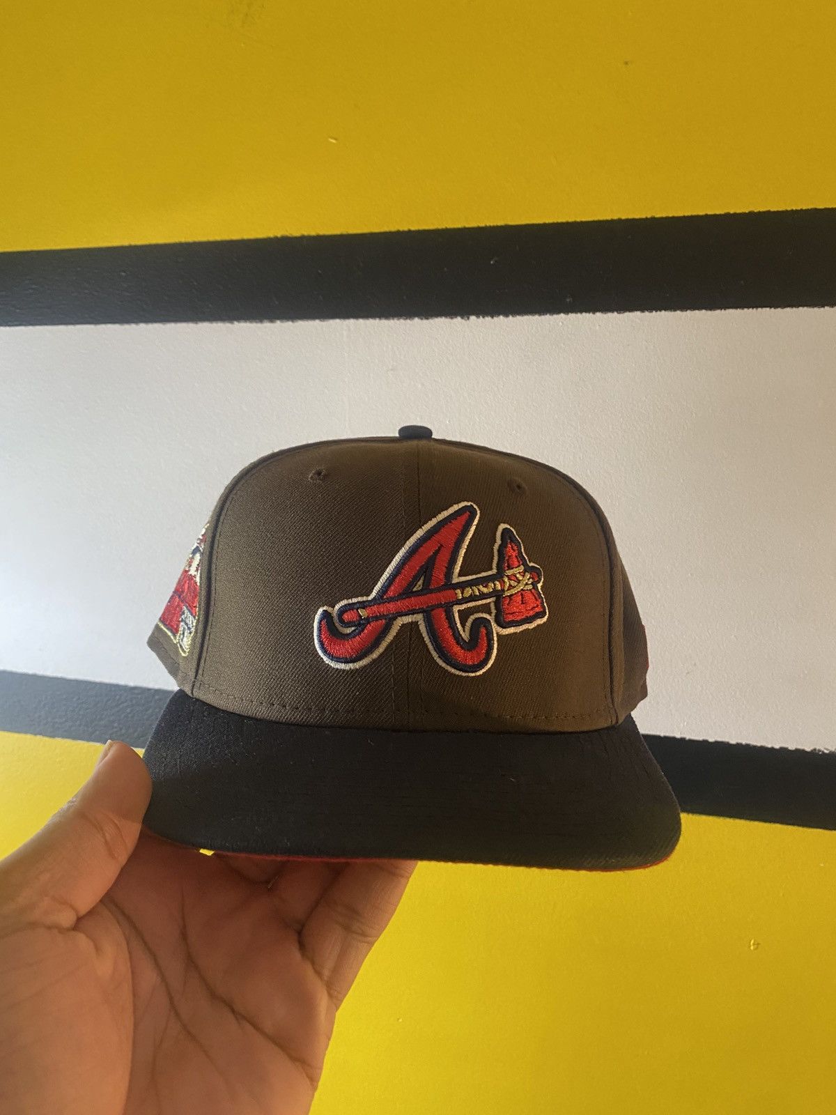 New Era Atlanta Braves New Era Fitted Size ONE SIZE - 1 Thumbnail