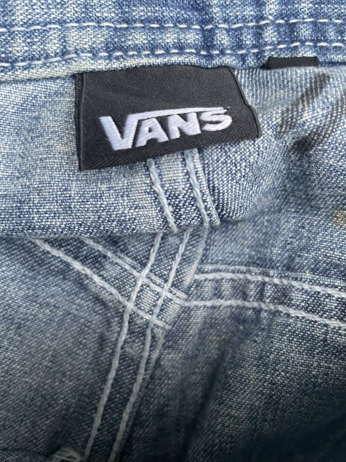 Vans Vans Custom Distresed Denim Size US 31 - 14 Thumbnail