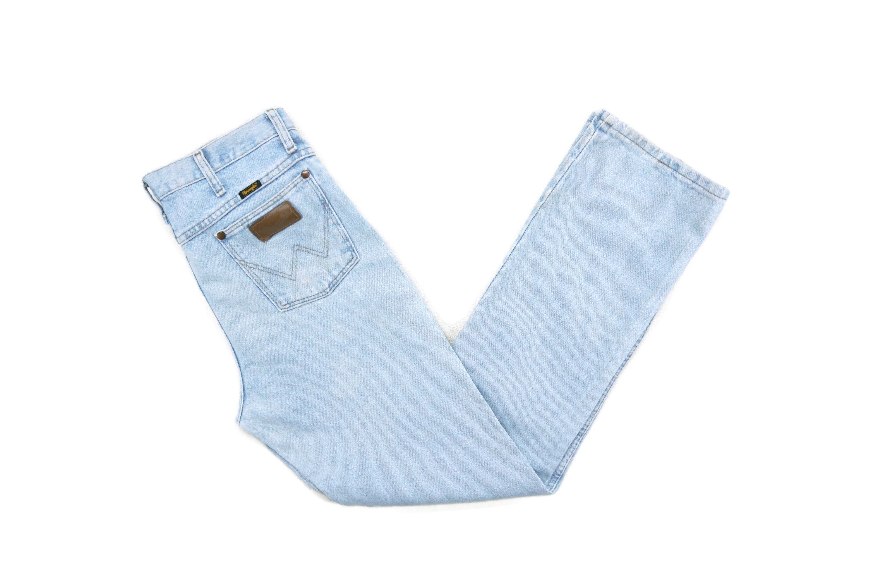 Wrangler Vintage 936GBH Jeans W34xL34 High-Waisted Light Wash Denim Size US 34 / EU 50 - 3 Thumbnail