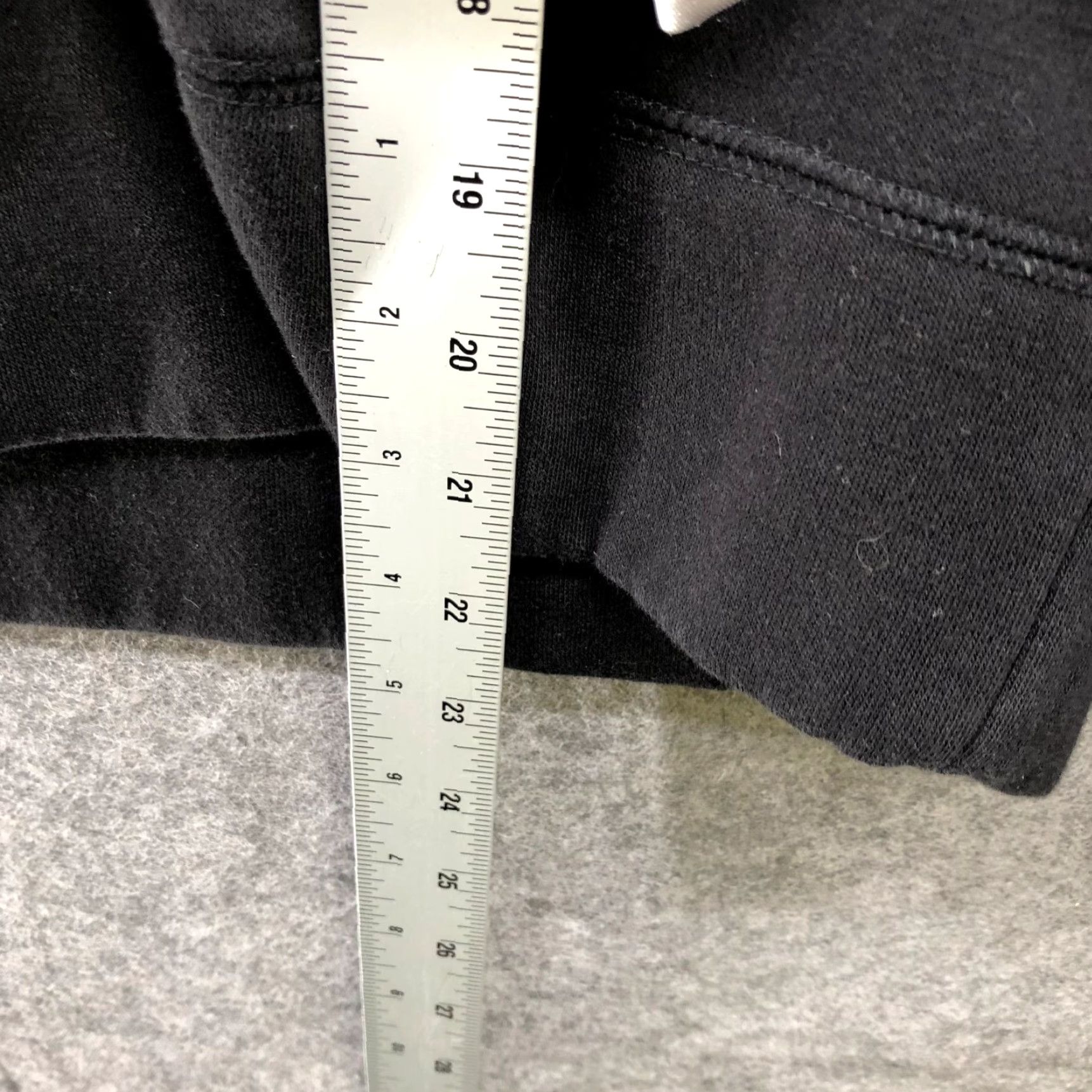 Zara Zara Hoodie Womens S Black Pullover Sweatshirt Solid Fleece Casual Activewear Relaxed Crew Neck Womens Size S / US 4 / IT 40 - 7 Thumbnail