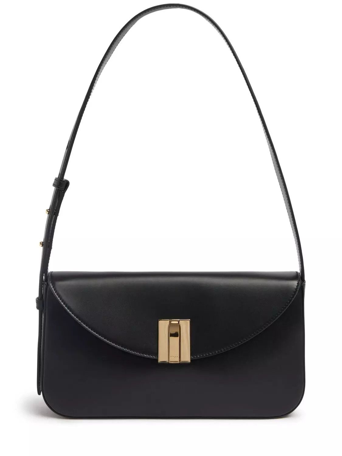 BALLY Ollam Black Leather Shoulder Bag New