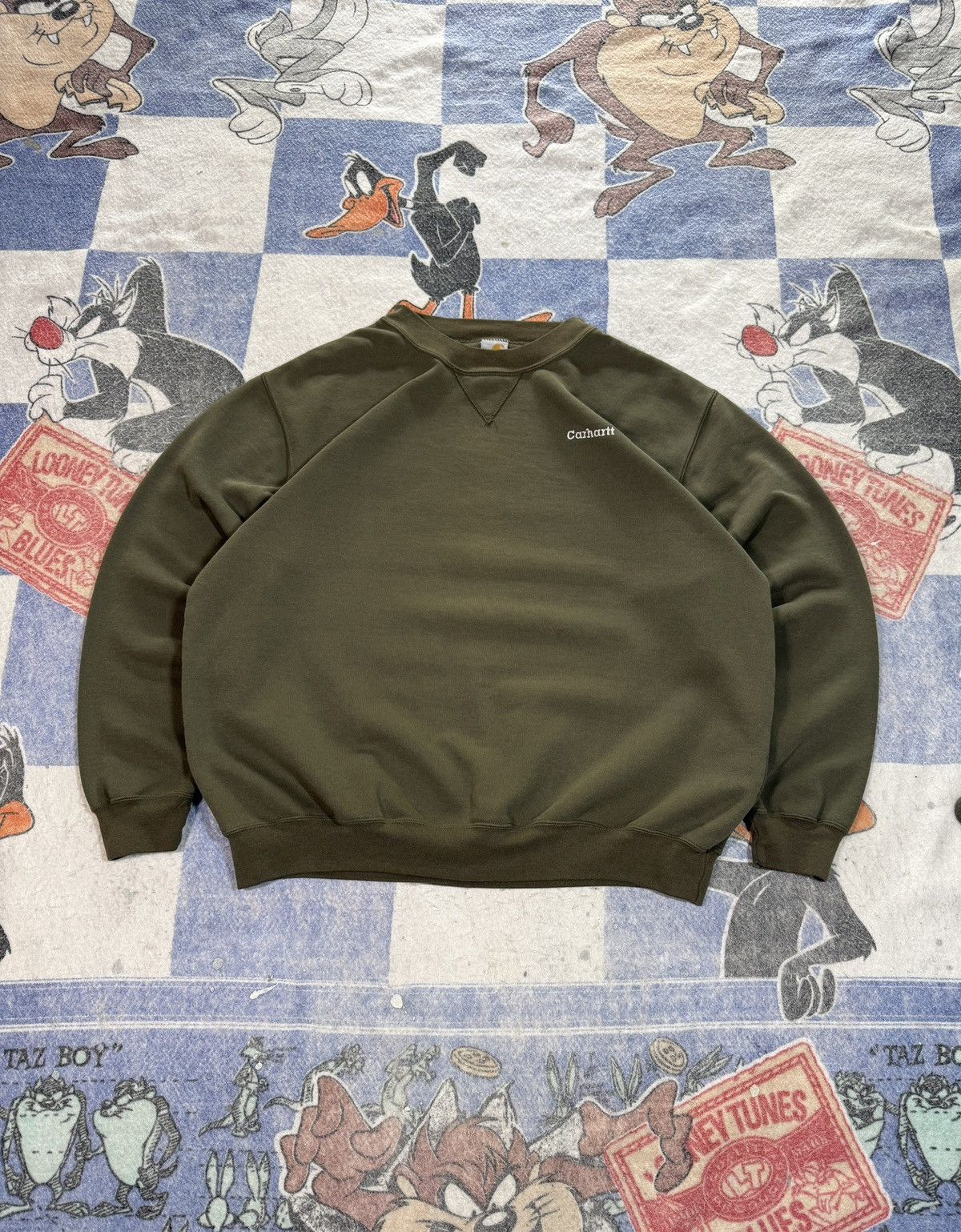 Carhartt Vintage carhartt crewneck sweatshirt Size US XL / EU 56 / 4 - 1 Thumbnail