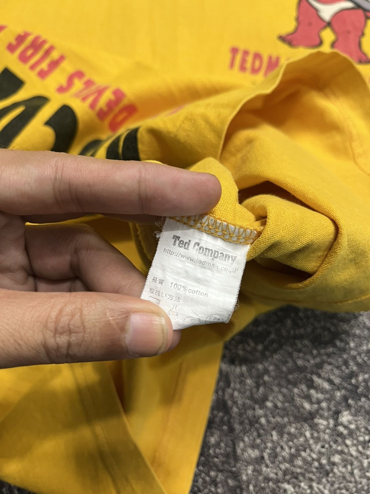 Tedman Tedman’S & Signal Devil Yellow T-Shirts Size US M / EU 48-50 / 2 - 6 Thumbnail
