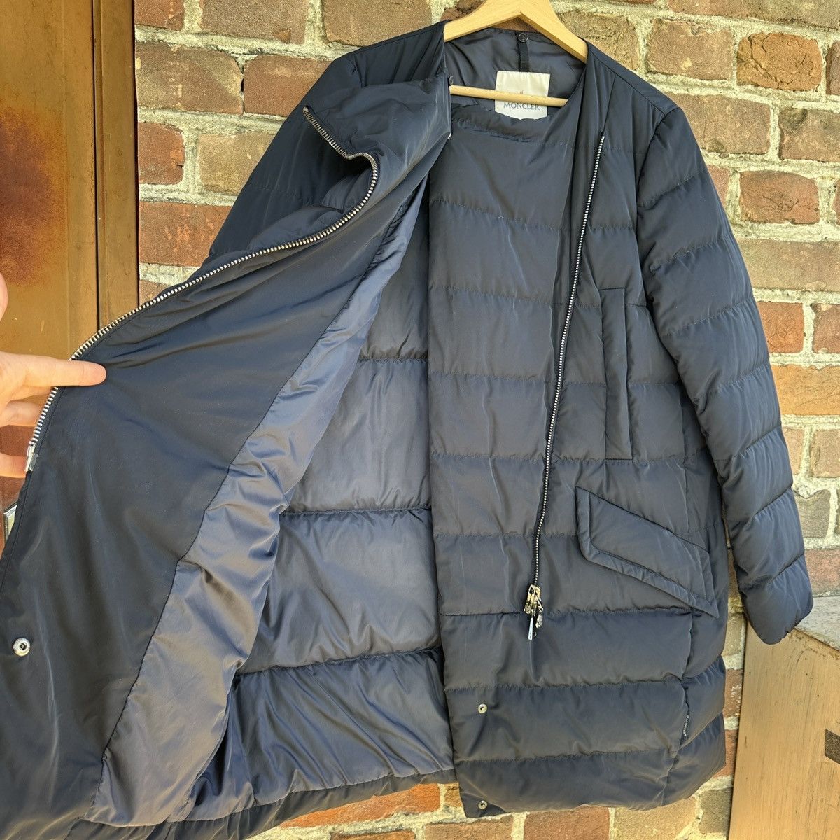 Moncler Moncler Metrodora Padded Coat Parka Down Jacket Rare Womans Size L / US 10 / IT 46 - 13 Thumbnail