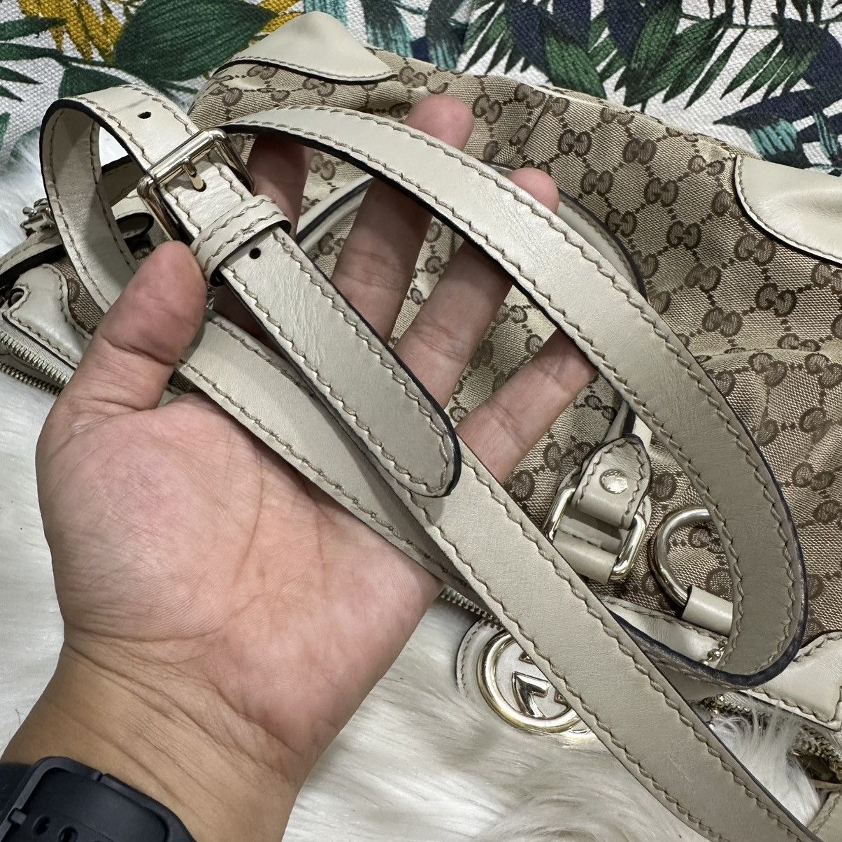 Gucci Authentic GUCCI GG Sukey Handbag/ Shoulder Bag Size ONE SIZE - 19 Thumbnail