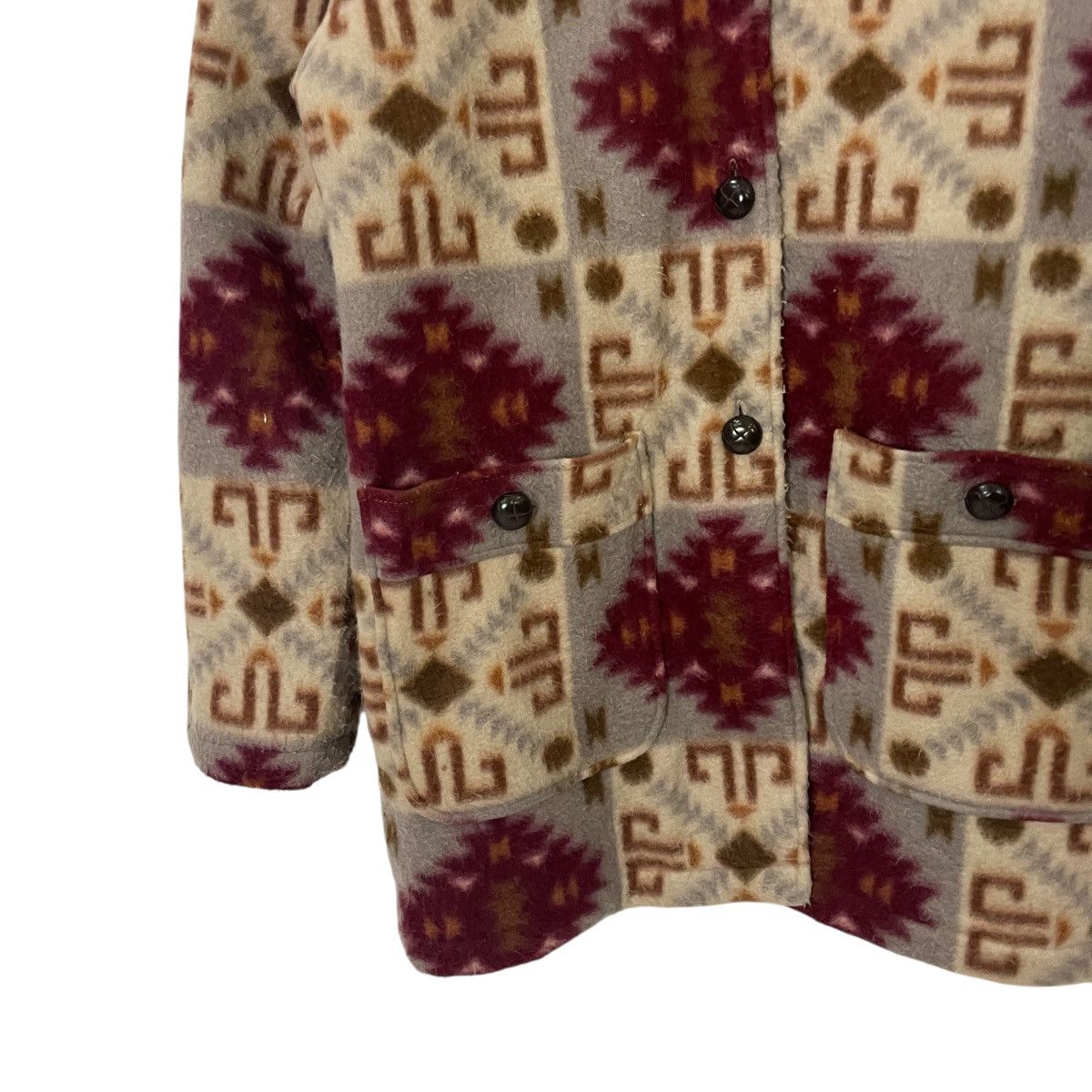 Japanese Brand Vintage Scandal Scoop Aztex Navajo Art Jacket Size XL / US 12-14 / IT 48-50 - 3 Thumbnail
