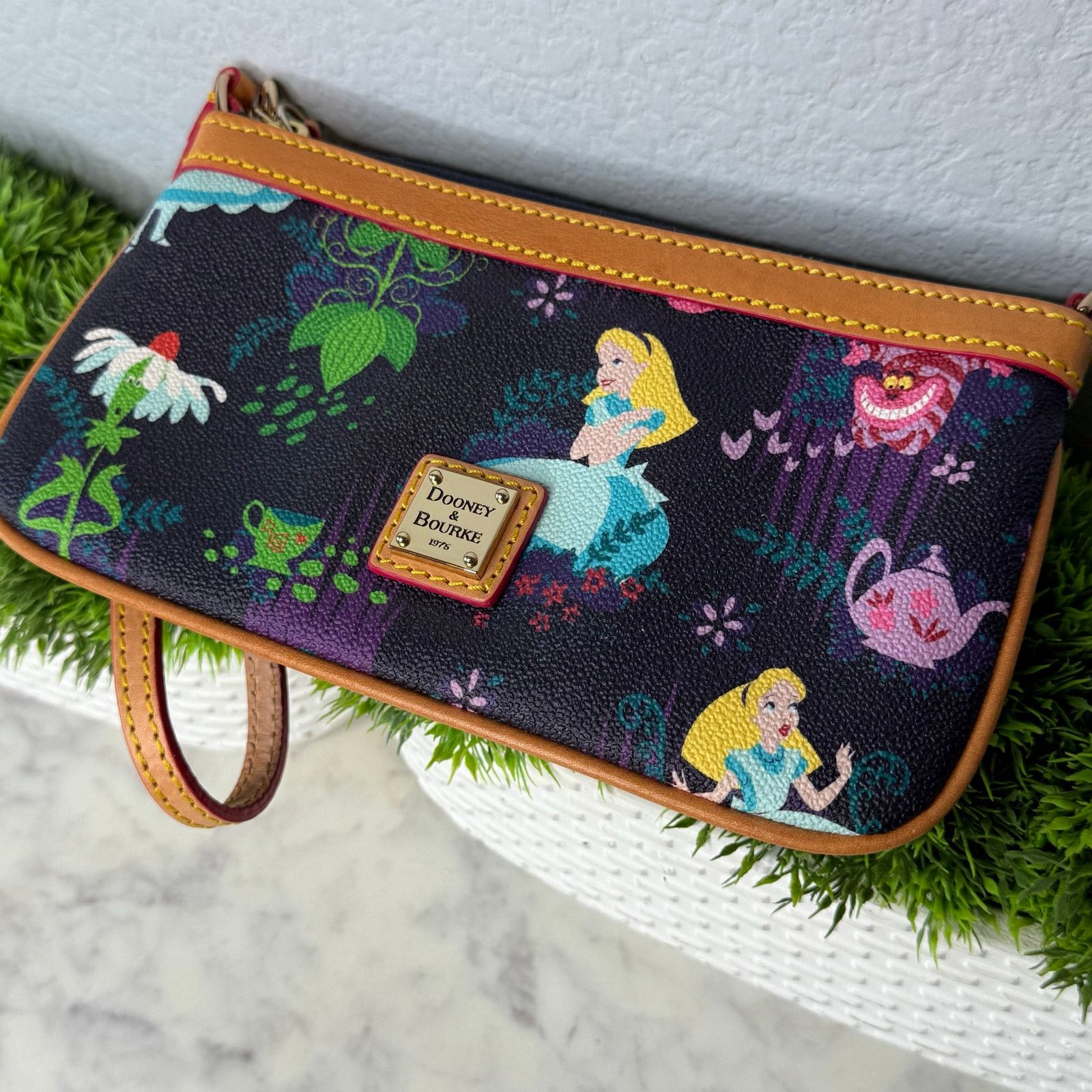 Dooney & Bourke NWT Alice in Wonderland Wristlet by Dooney and Bourke Size ONE SIZE - 5 Thumbnail