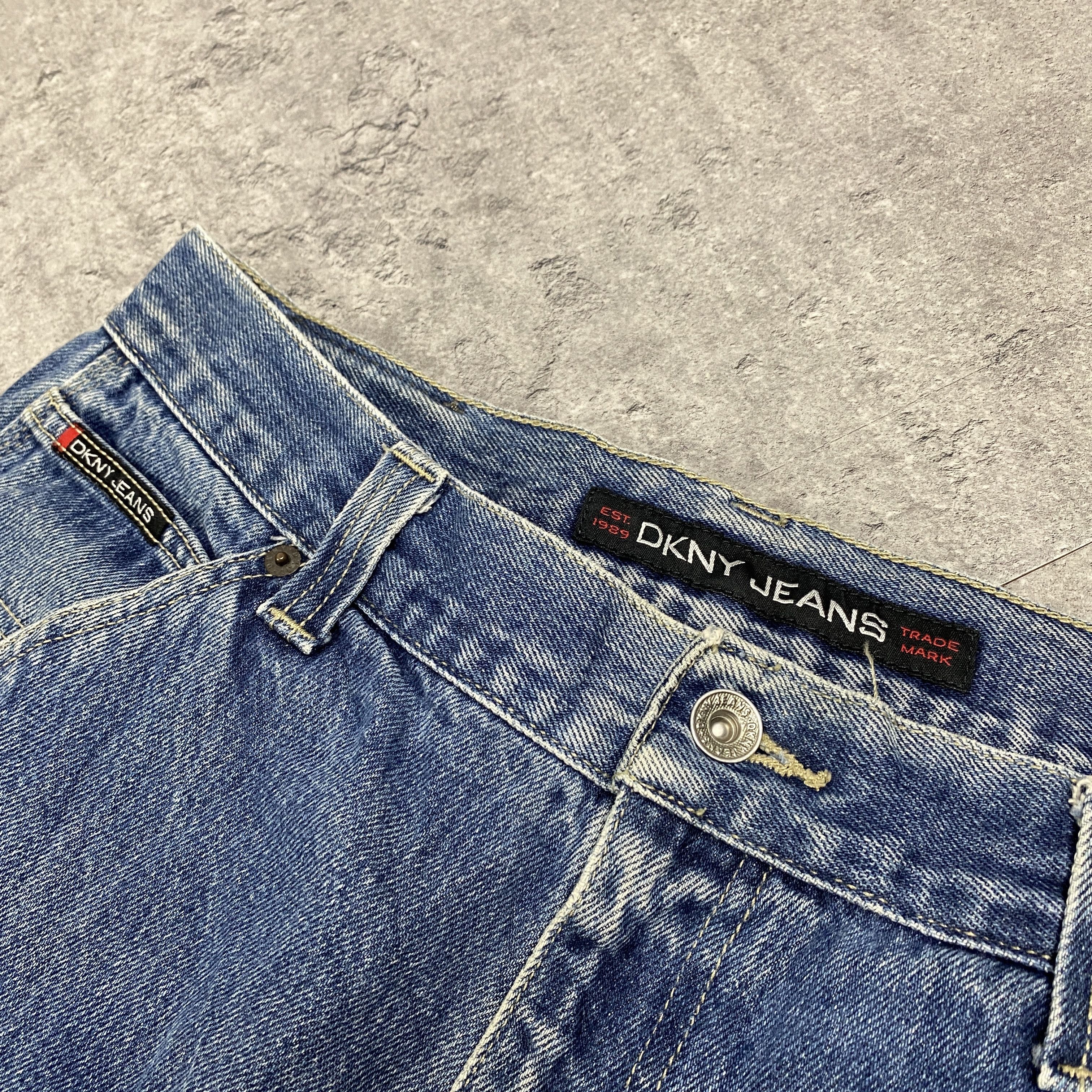 DKNY × Vintage DKNY vintage baggy jeans - W34 Size US 34 / EU 50 - 3 Thumbnail