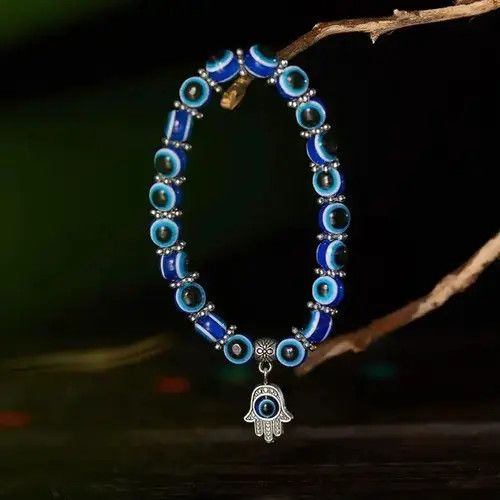 VIBE Blue Evil Eye Bracelet Size ONE SIZE - 2 Thumbnail