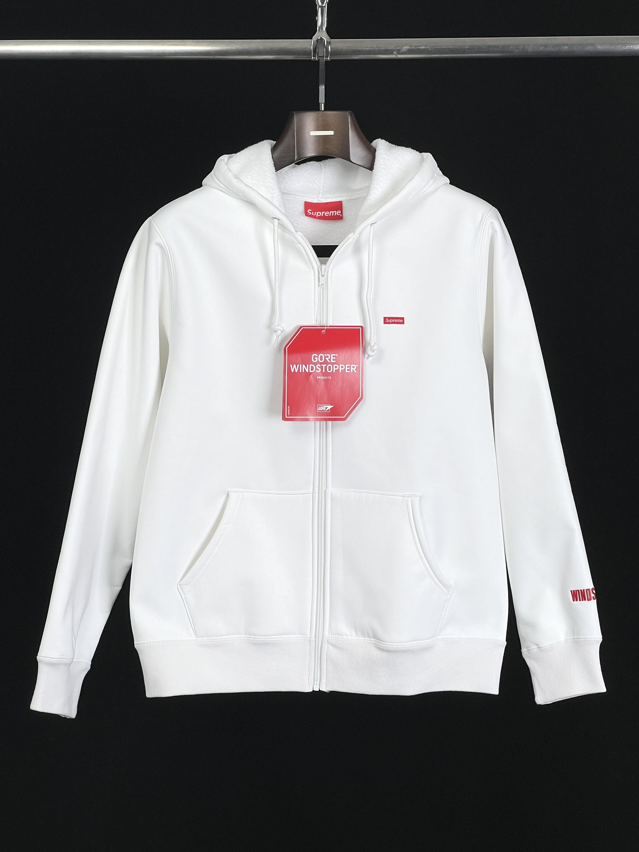 Supreme windstopper zip up hooded sweatshirt online