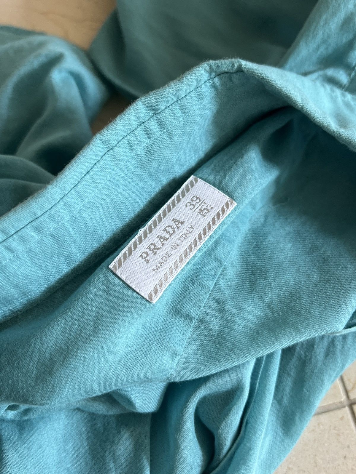 Prada Prada - Dress Shirt Size US M / EU 48-50 / 2 - 6 Thumbnail