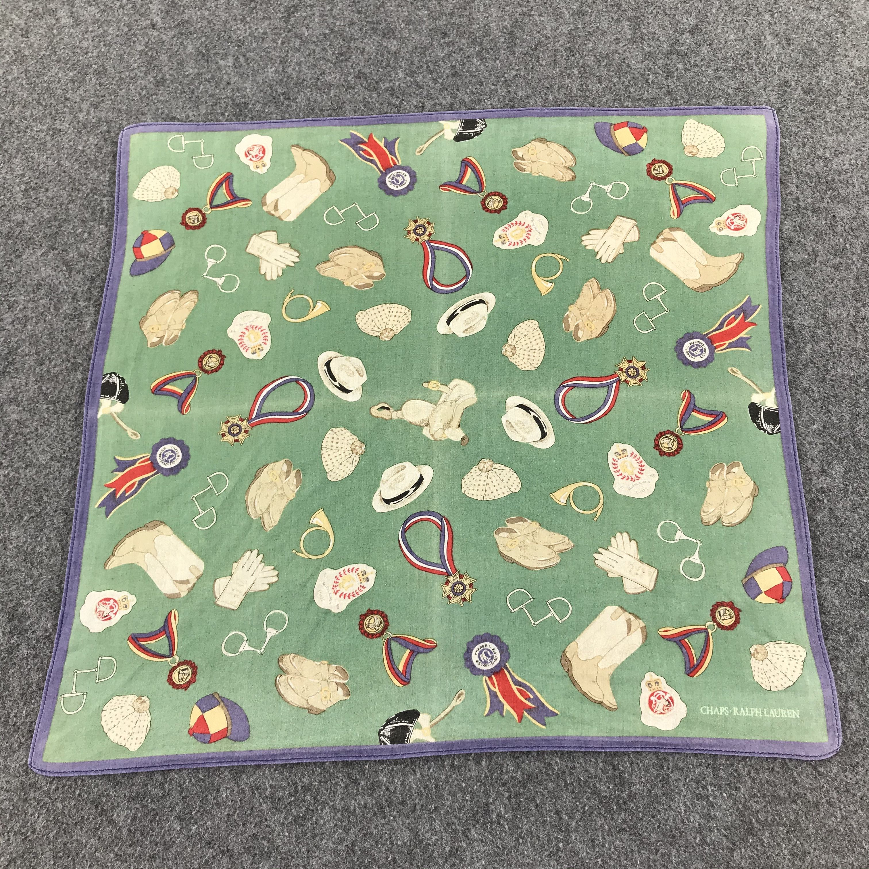 Chaps Ralph Lauren Chaps Ralph Lauren Handkerchief Neckerchief Bandana H609 Size ONE SIZE - 3 Thumbnail