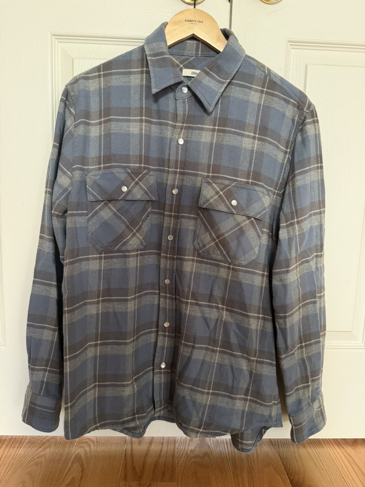 JJJJound JJJJound Plaid Flannel Shirt Size US M / EU 48-50 / 2 - 1 Thumbnail