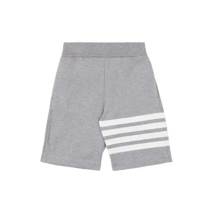 Thom Browne Thom Browne Classic Gray Knit Sport Shorts Size US 30 / EU 46 - 1 Thumbnail