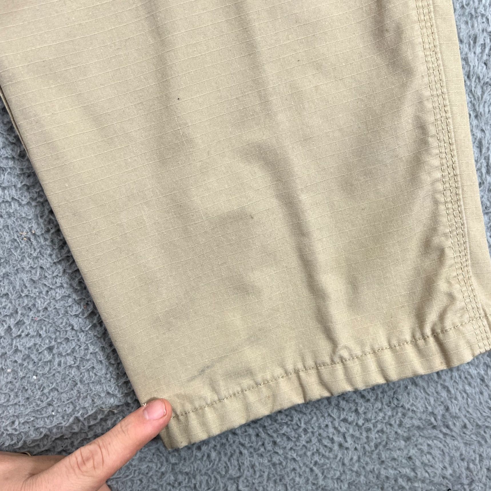 Vintage 5.11 Tactical Mens XL Cargo Pants Beige Ripstop TDU Canvas HOLE IN POCKET Size US 36 / EU 52 - 5 Thumbnail