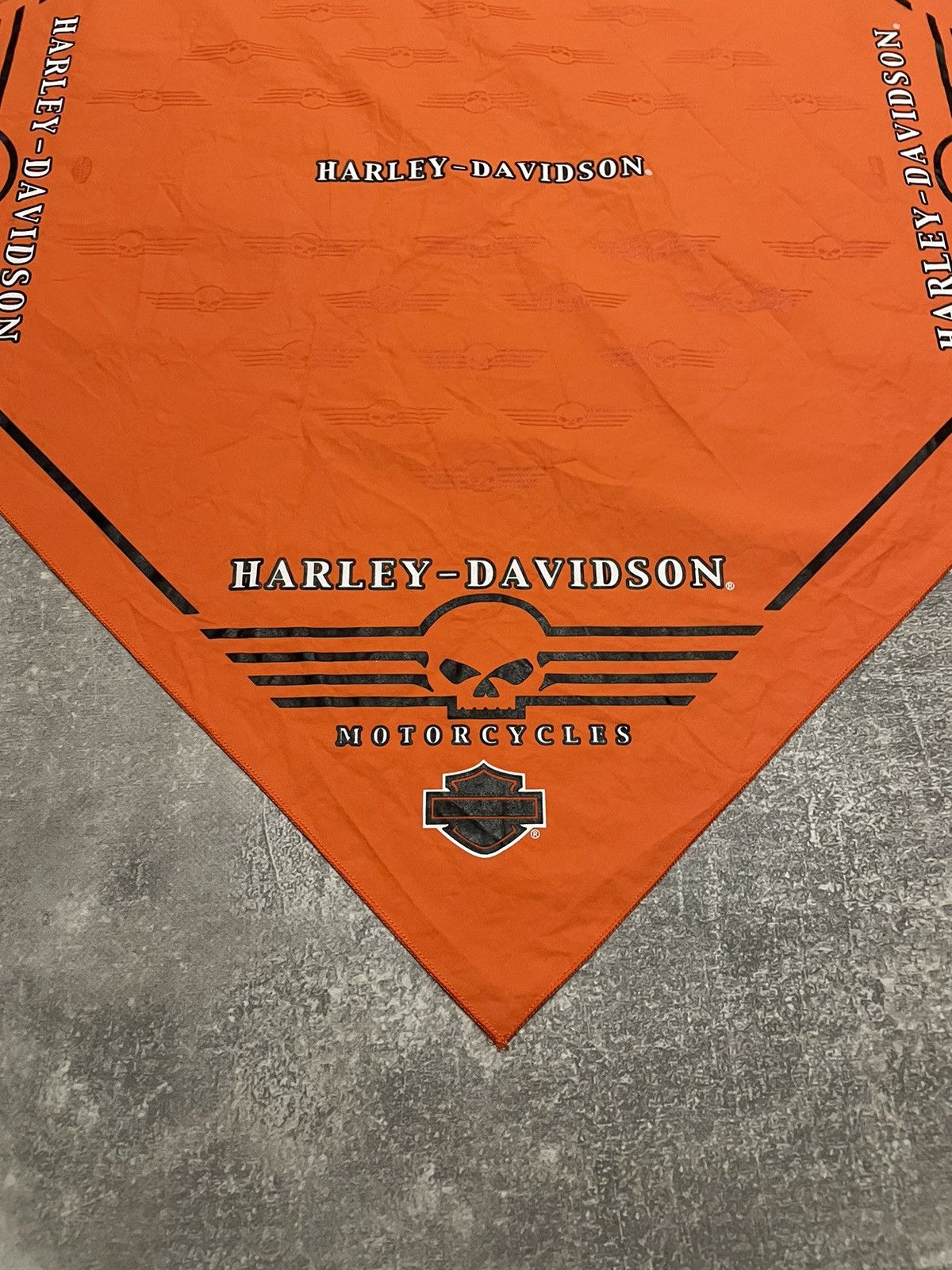 Harley Davidson × Vintage Vintage Harley Davidson Bandana 2006 Size ONE SIZE - 3 Thumbnail