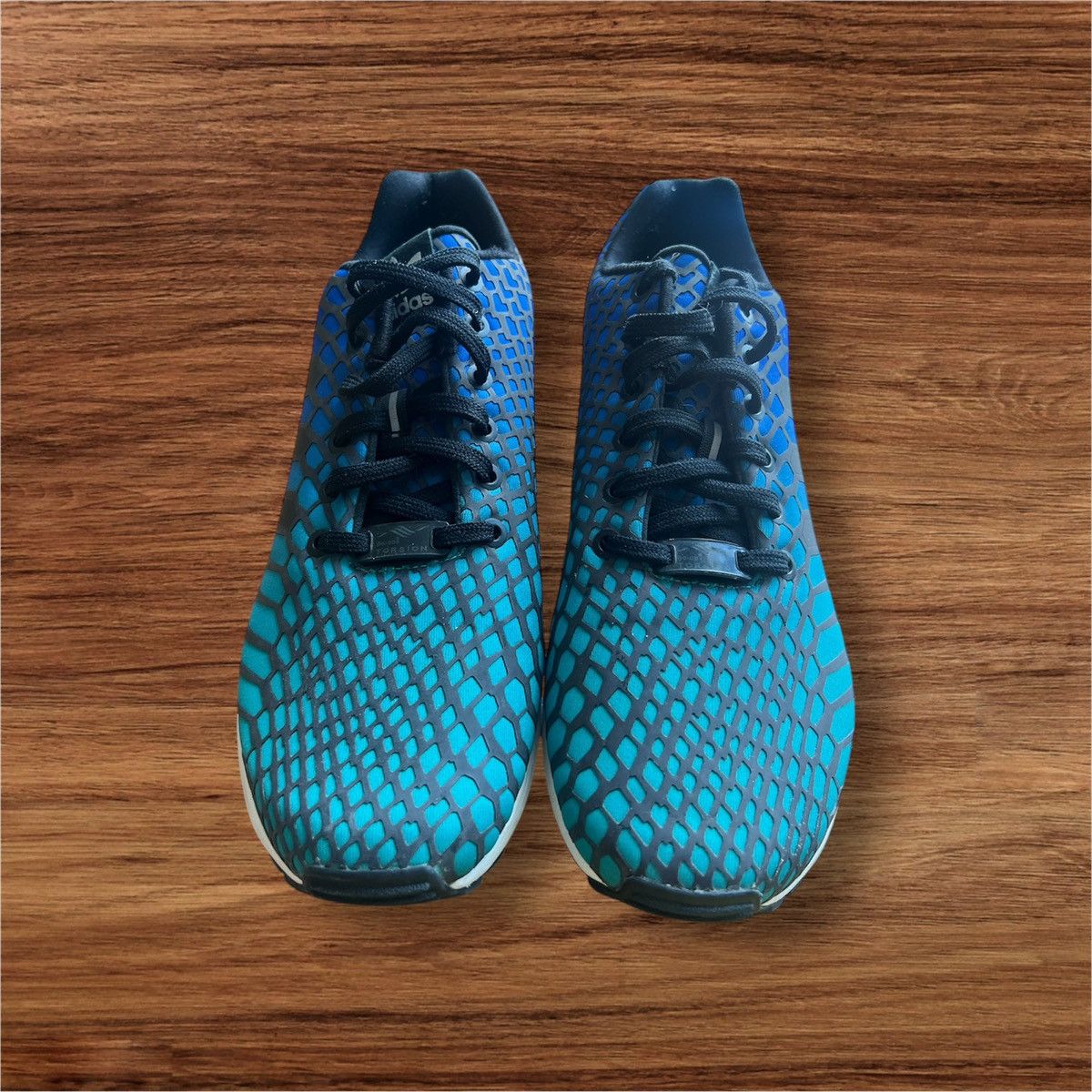 Adidas Adidas Torsion PYV 702001 Blue Strips Running Shoes Size 10 Size US 10 / EU 43 - 4 Thumbnail