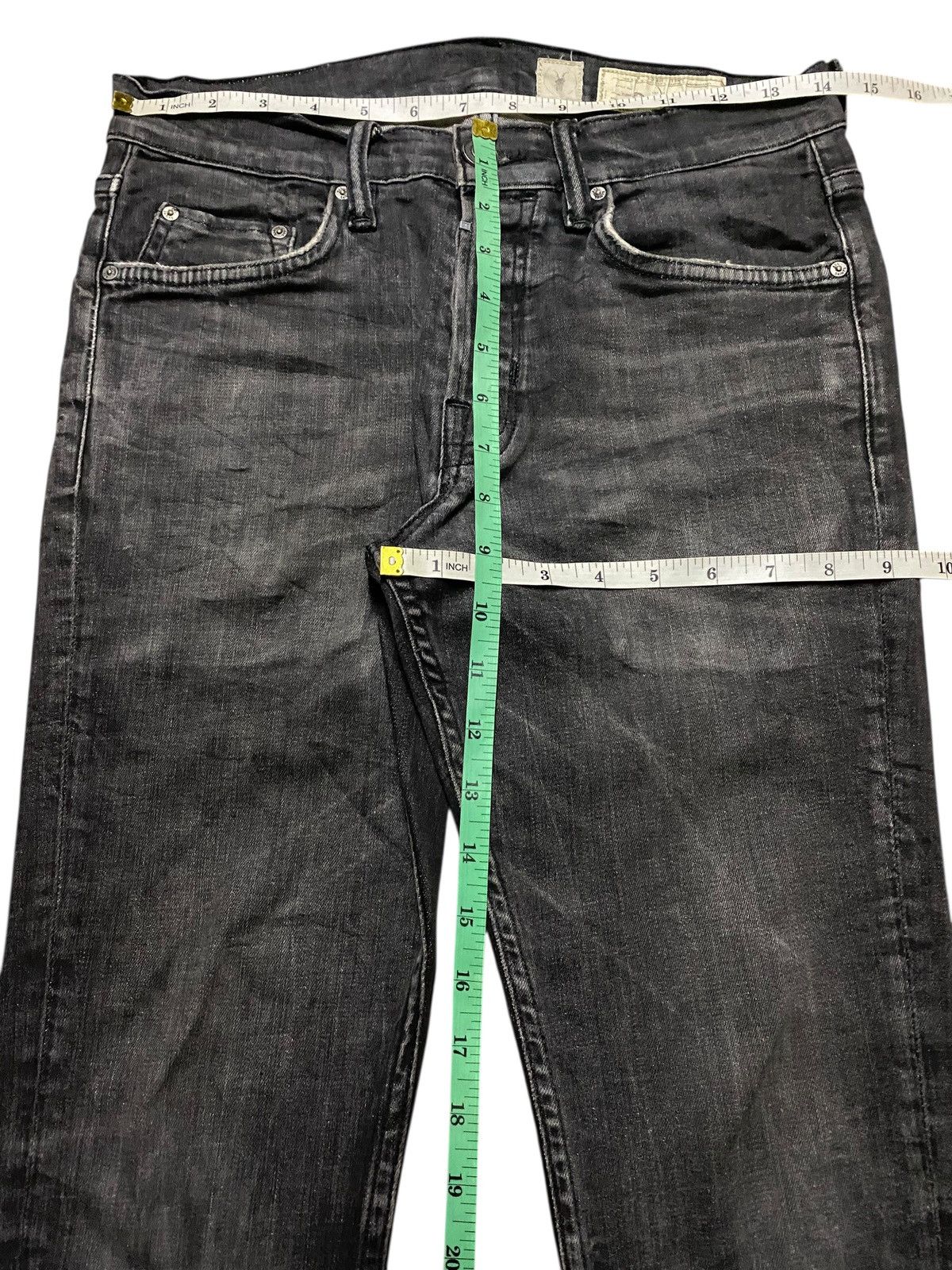 Allsaints Vintage Allsaint Spitalfields Black Denim skinny Jeans Size US 28 / EU 44 - 15 Thumbnail