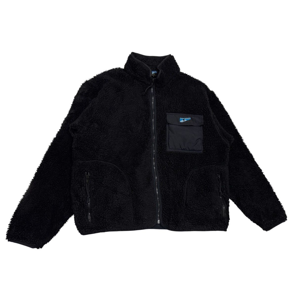 Cape Heights Vintage Cape Heights Sherpa Fleece Jacket Black Full Zip Size US L / EU 52-54 / 3 - 3 Thumbnail