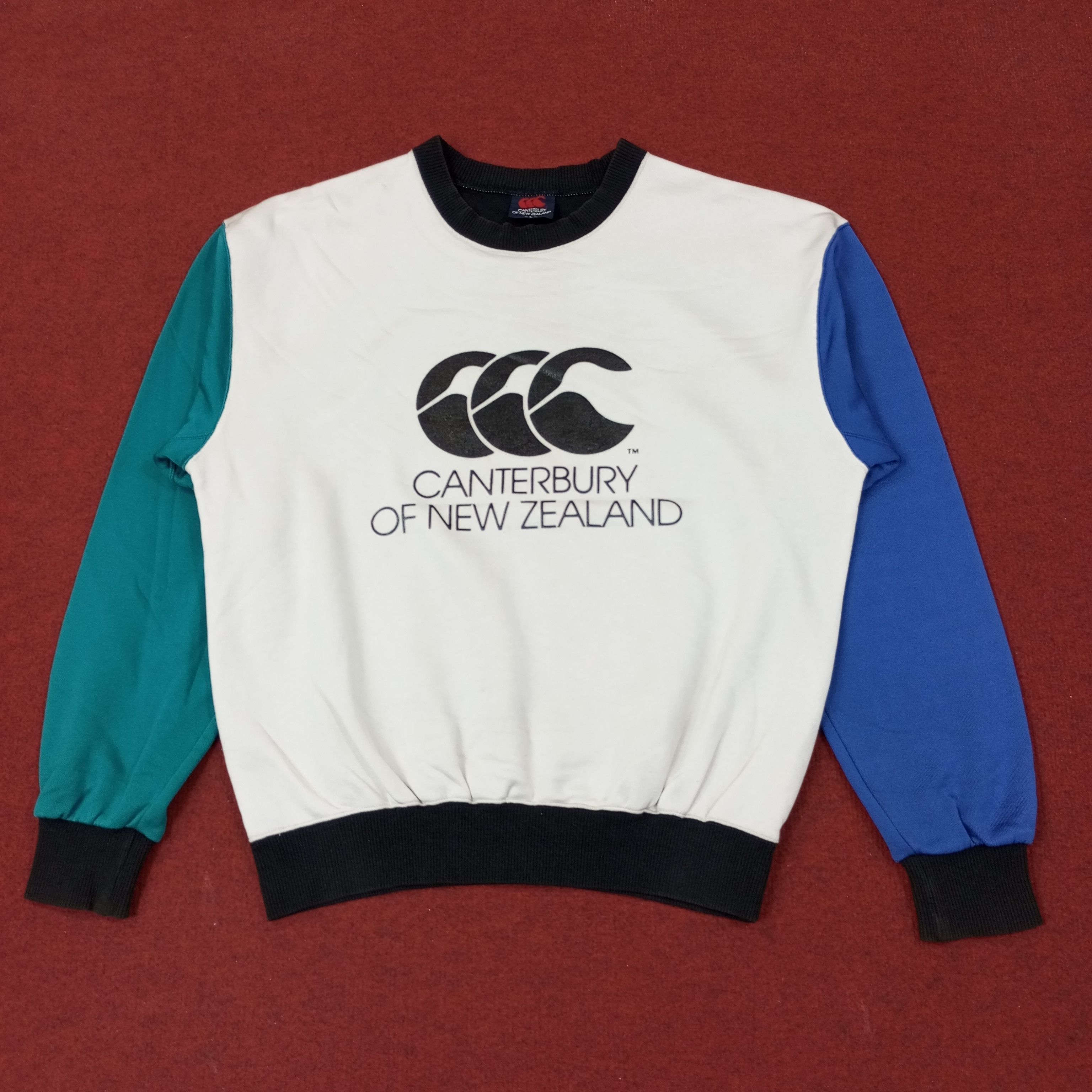Canterbury Of New Zealand Logo Design Sweatshirt c242n18