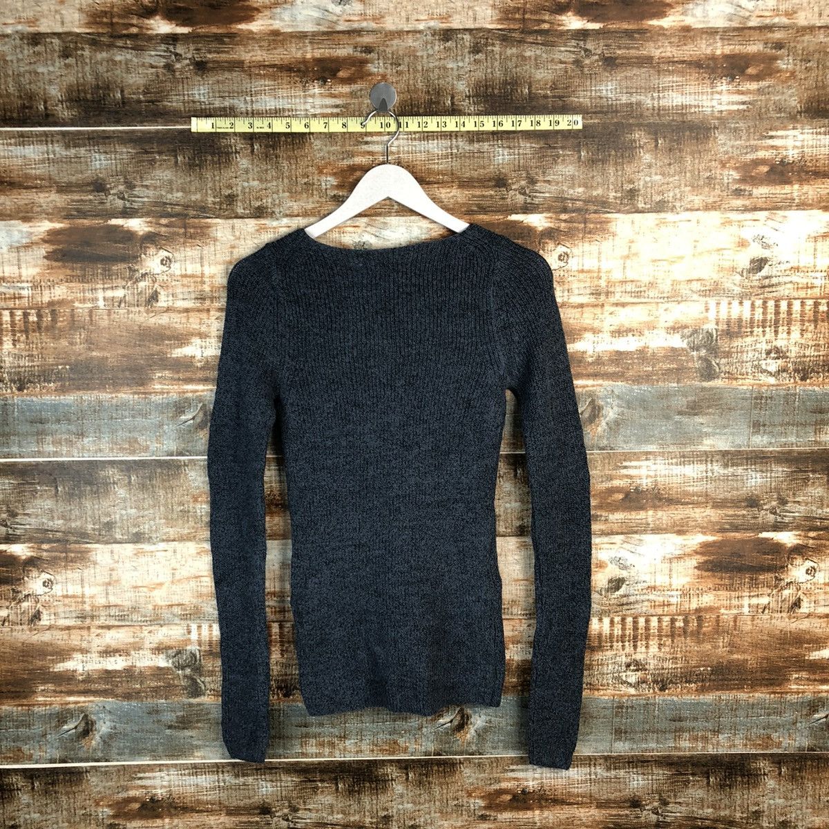 Homespun Knitwear × Uniqlo Uniqlo Dark Blue Knitwear #A1830 Size S / US 4 / IT 40 - 9 Thumbnail