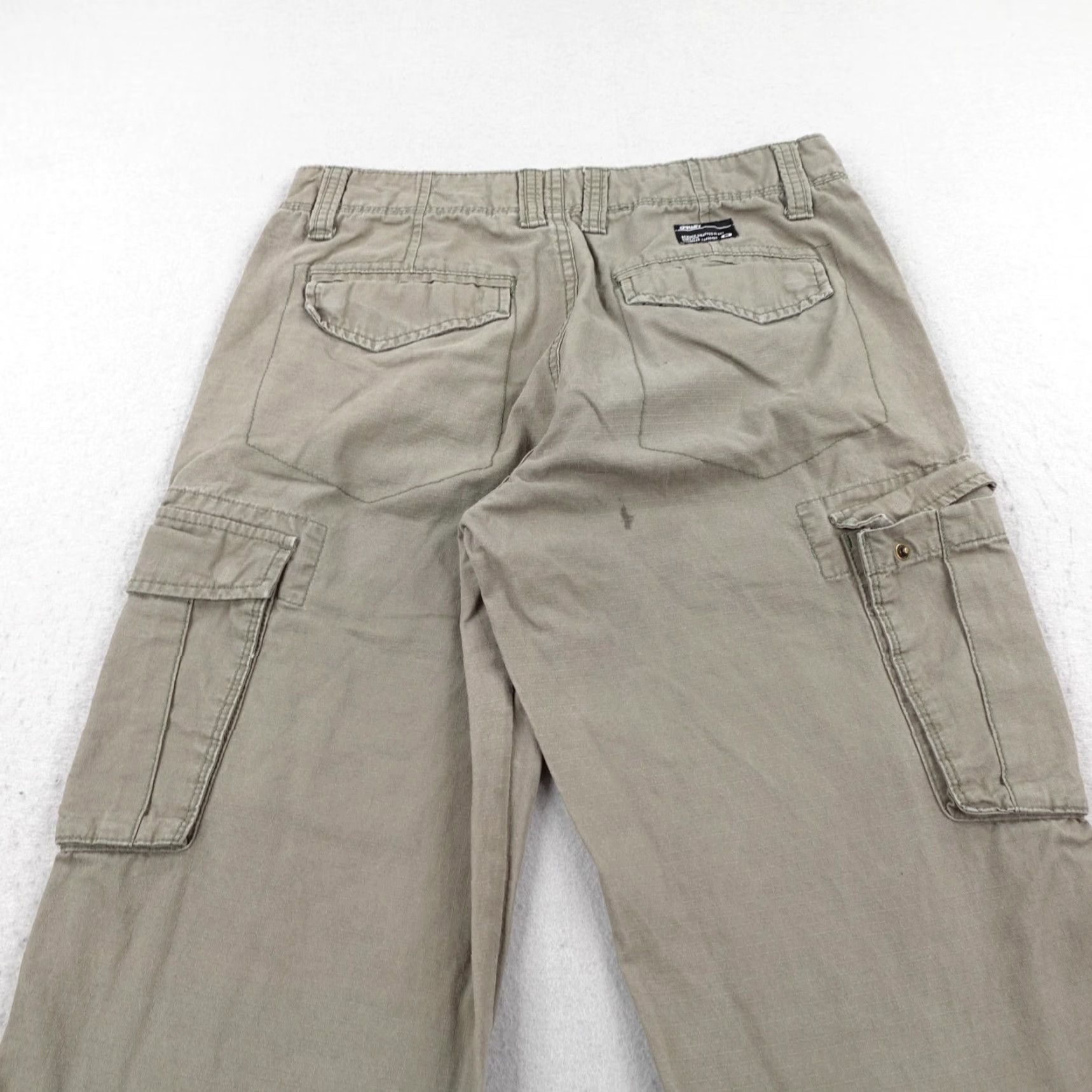 Oakley OAKLEY Cargo Pants Men's 30x32 Green Ripstop Utility Distressed Relaxed Fit Tactical Size US 30 / EU 46 - 7 Thumbnail