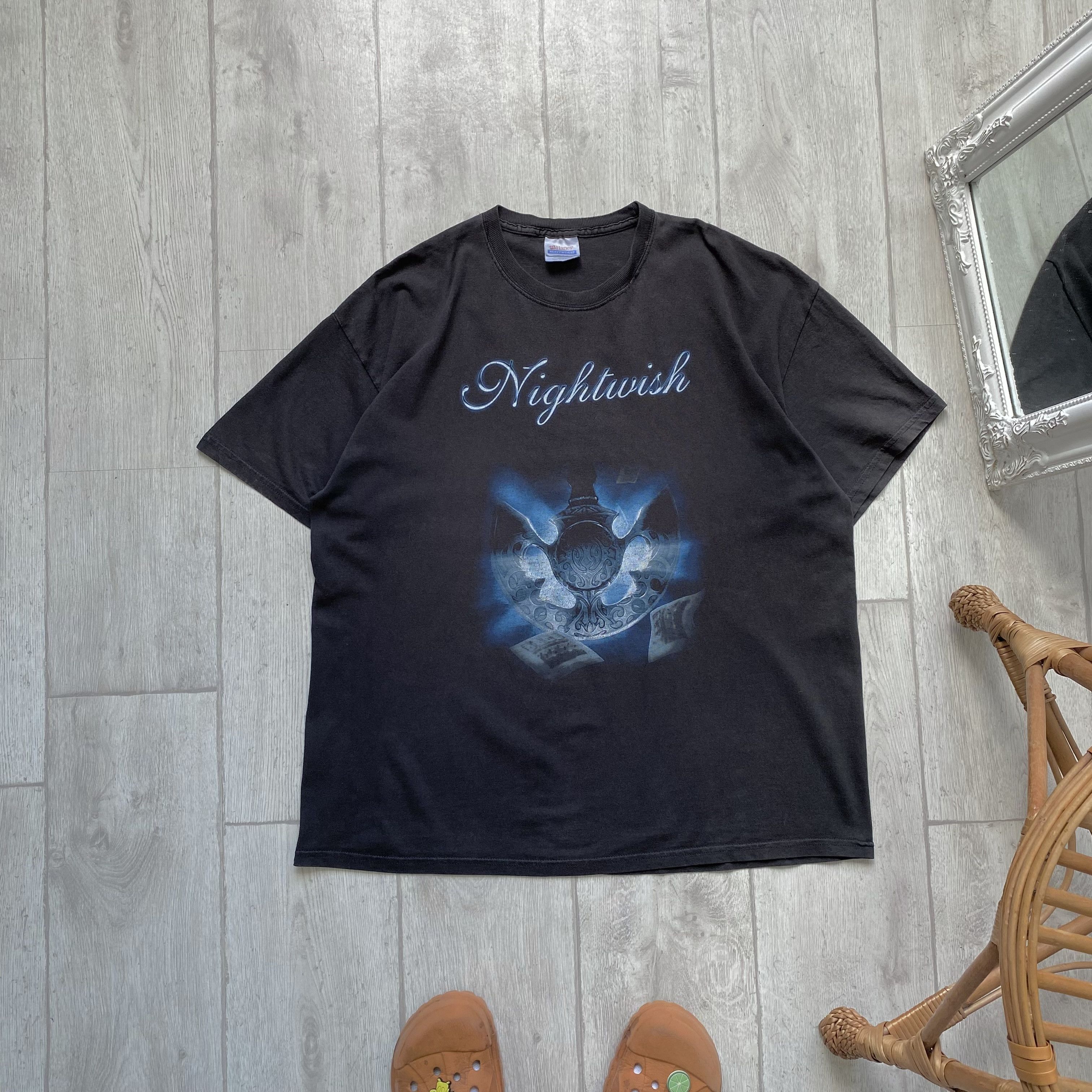 Band Tees 🎸 Vintage 00s Distressed Nightwish Bang rock tee USA tour Size US XL / EU 56 / 4 - 2 Thumbnail