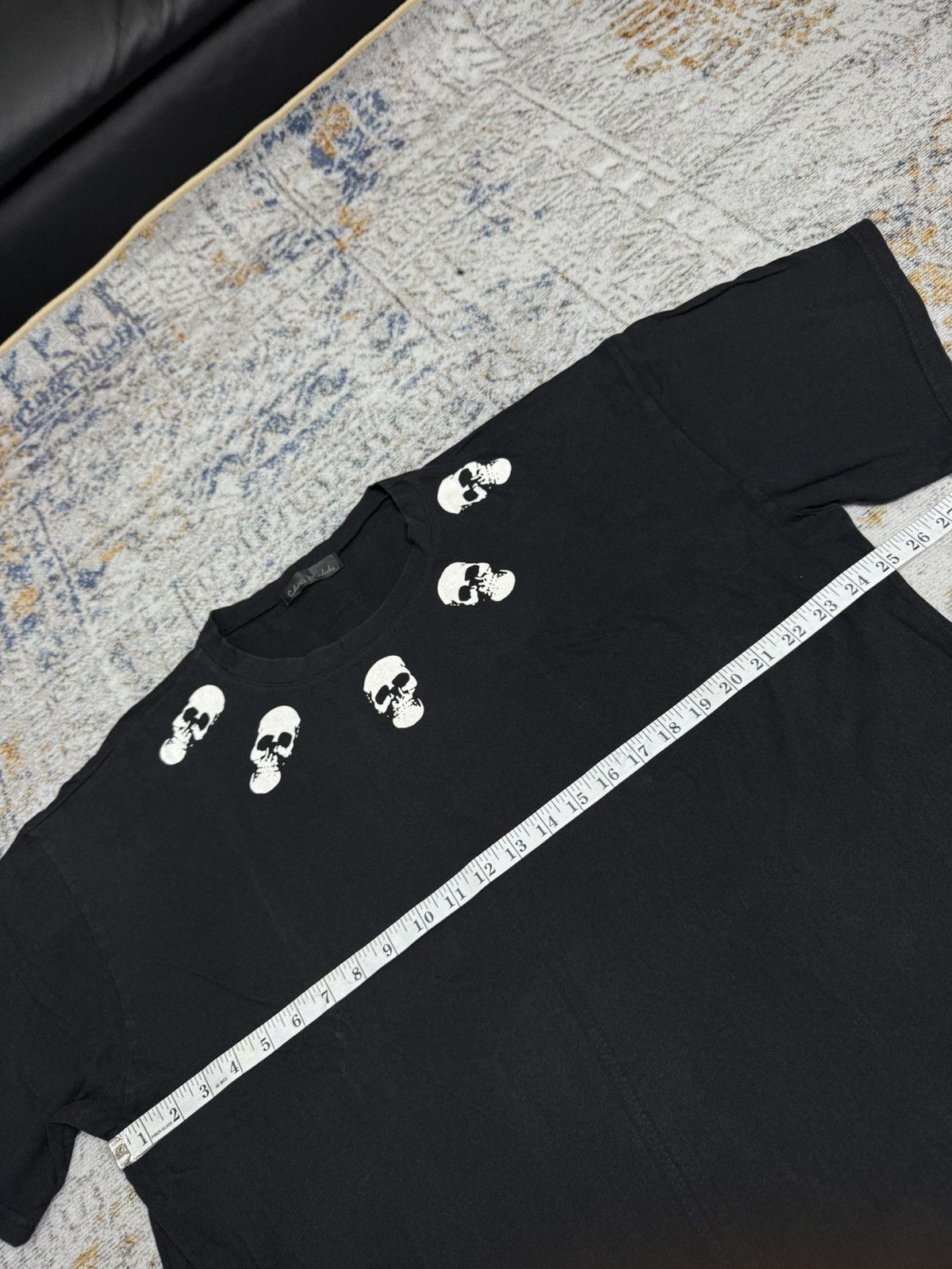 Japanese Brand Clotho wardoble skull art tshirt Size US XL / EU 56 / 4 - 8 Thumbnail