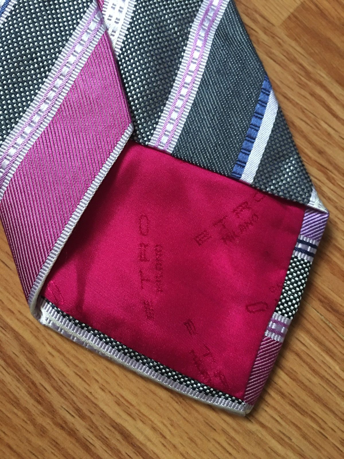 Etro ETRO Milano Stripped Italy Silk Mens Tie Size ONE SIZE - 4 Thumbnail