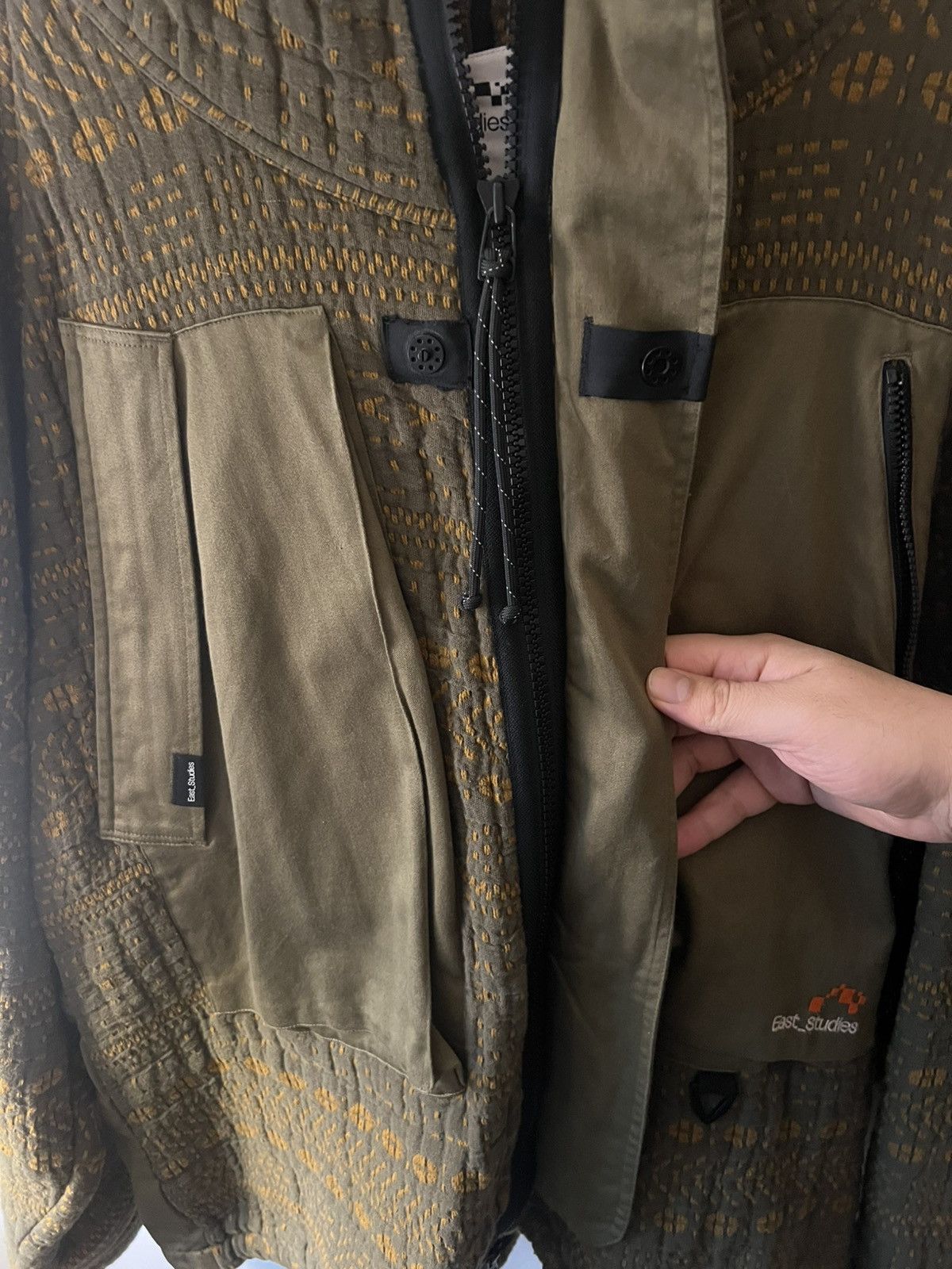 18 East × Earth\Studies MS-104 Field Jacket 18east + earth\studies (East_Studies) Size US XL / EU 56 / 4 - 2 Thumbnail