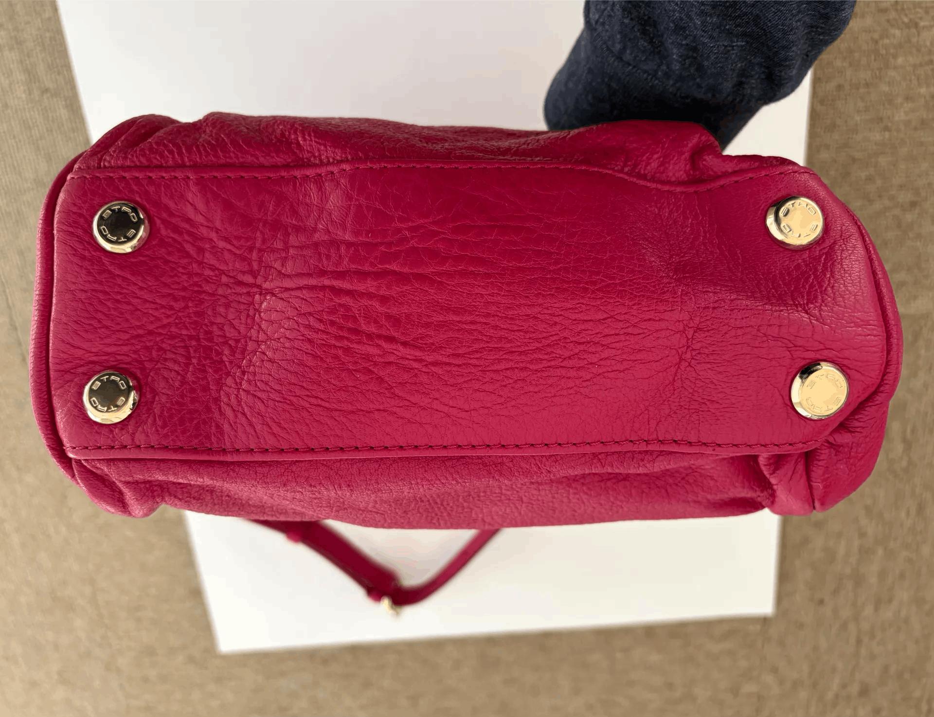 Etro Etro Women's Fuchsia Leather Handbag & Crossbody Bag Ｑ21 Size ONE SIZE - 5 Thumbnail
