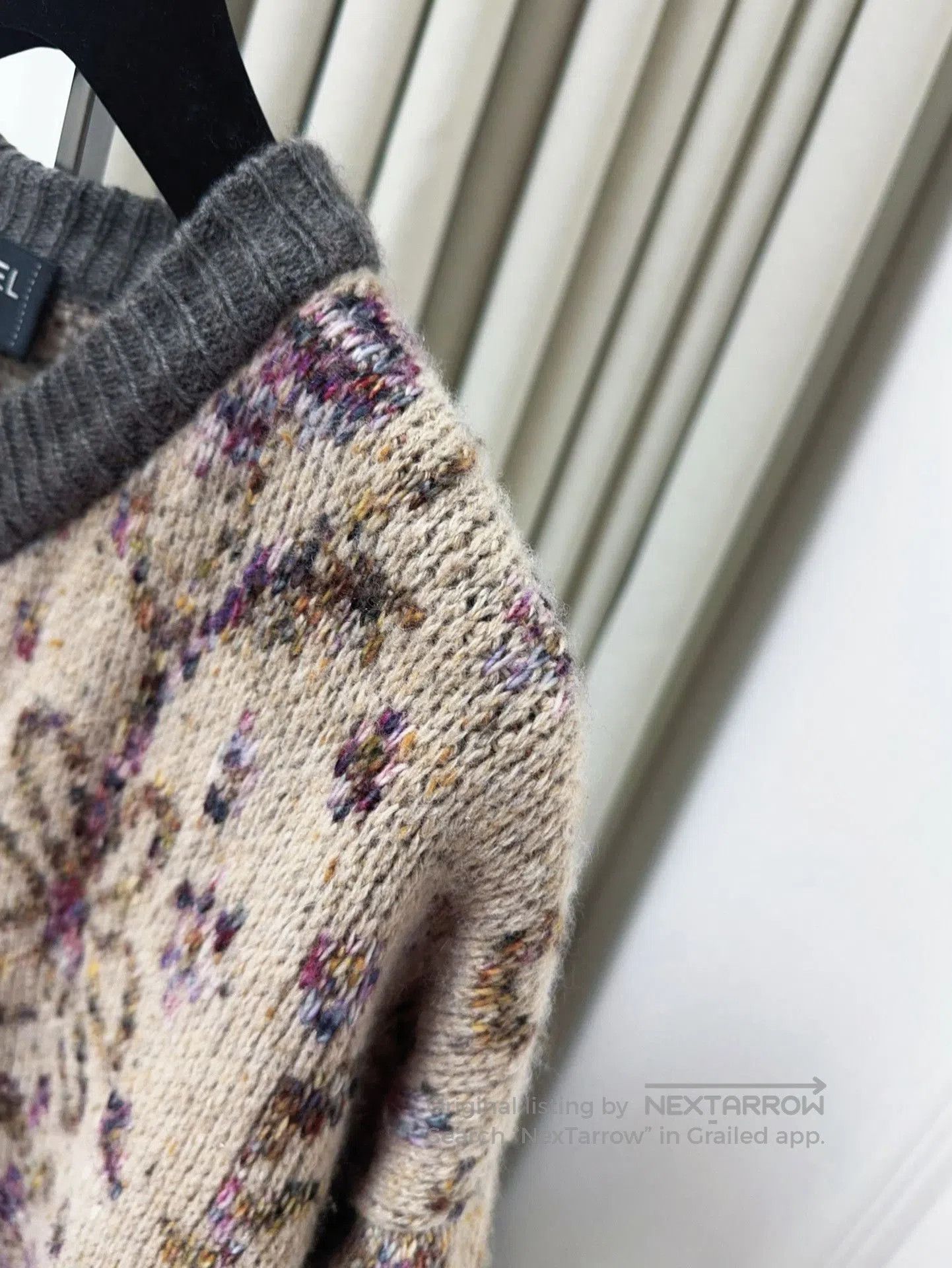 Chanel Chanel 22K Floral Knit Cardigan. Size XXS / US 00 / IT 34 - 3 Thumbnail